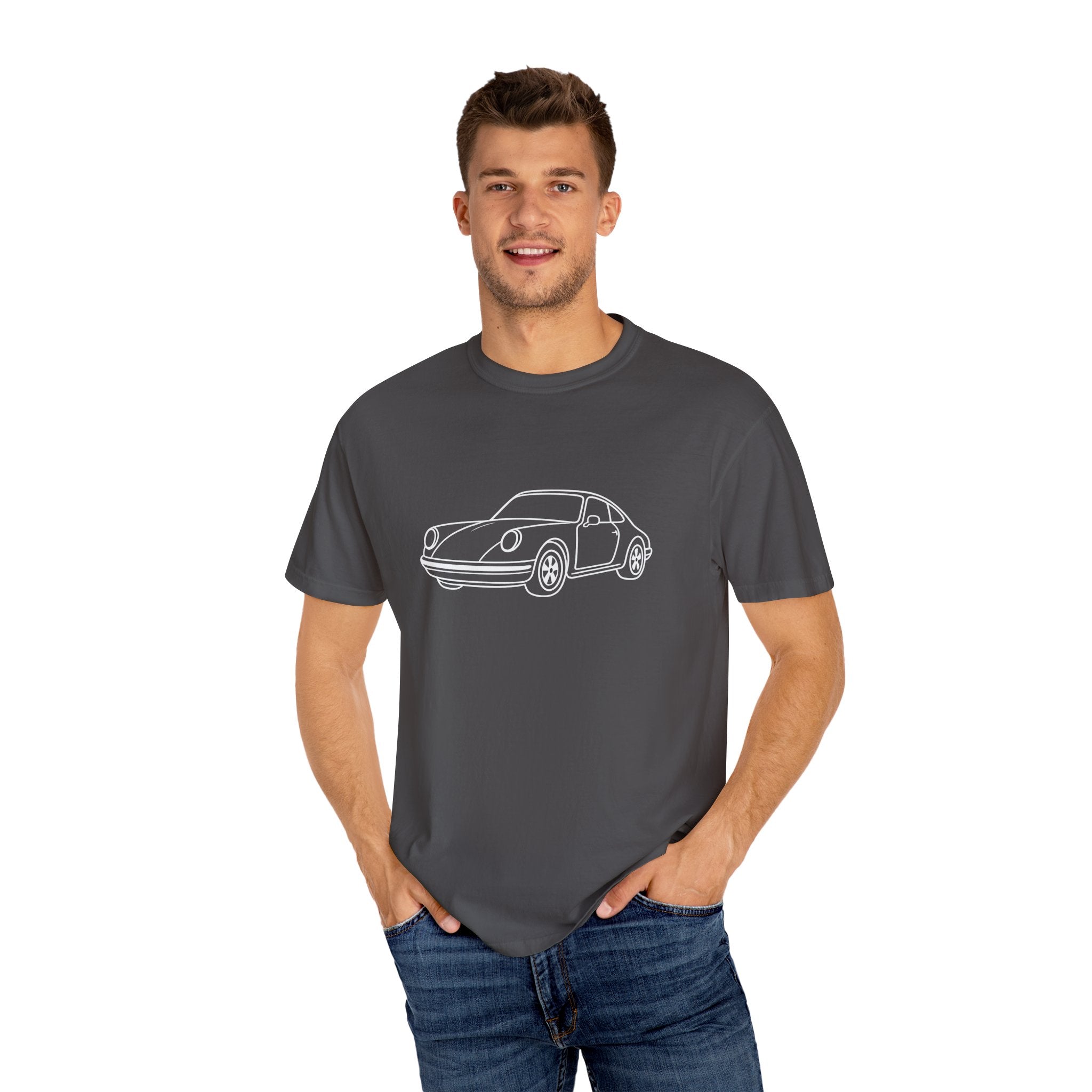 Classic Car T-Shirt, Unisex Vintage Tee, Automotive Gift, Nostalgic Apparel, Gearhead Fashion, Car Enthusiast Outfit