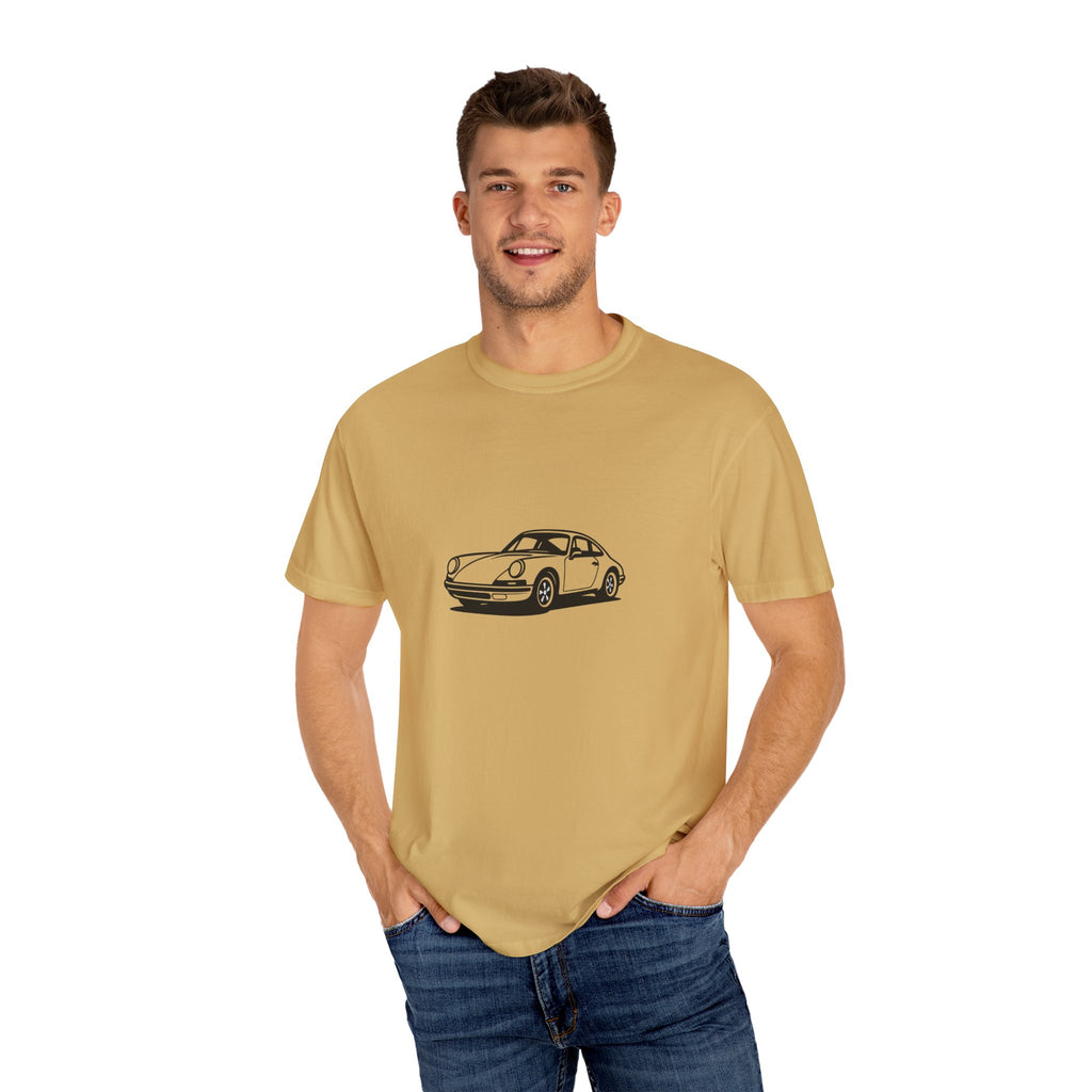 Classic Car T-Shirt, Unisex Vintage Tee, Automotive Gift, Nostalgic Apparel, Gearhead Fashion, Car Enthusiast Outfit, Black Car