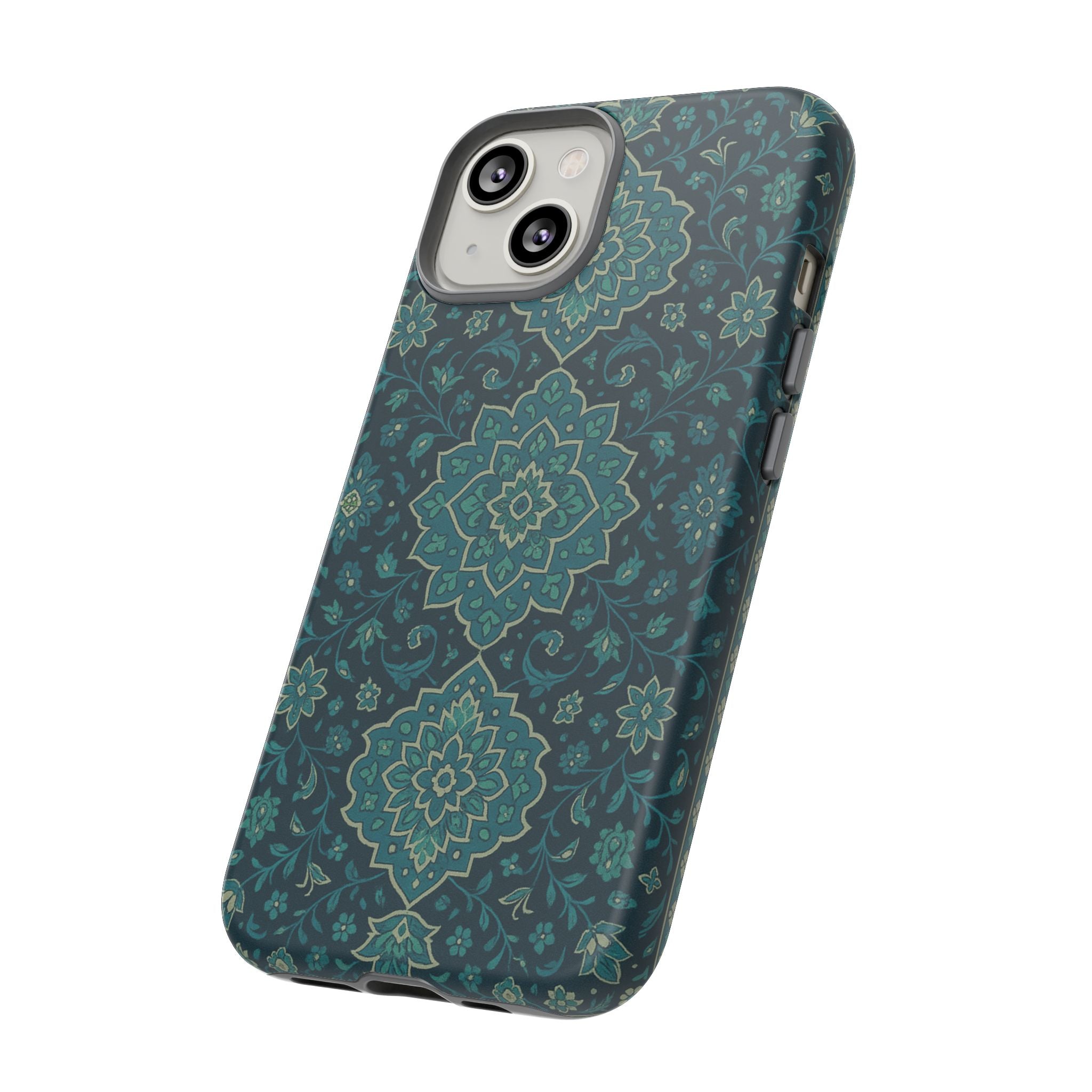 Elegant Floral Phone Case, Tough Cases, Unique Phone Cover, Gift for Her, Phone Accessories, Stylish Protection