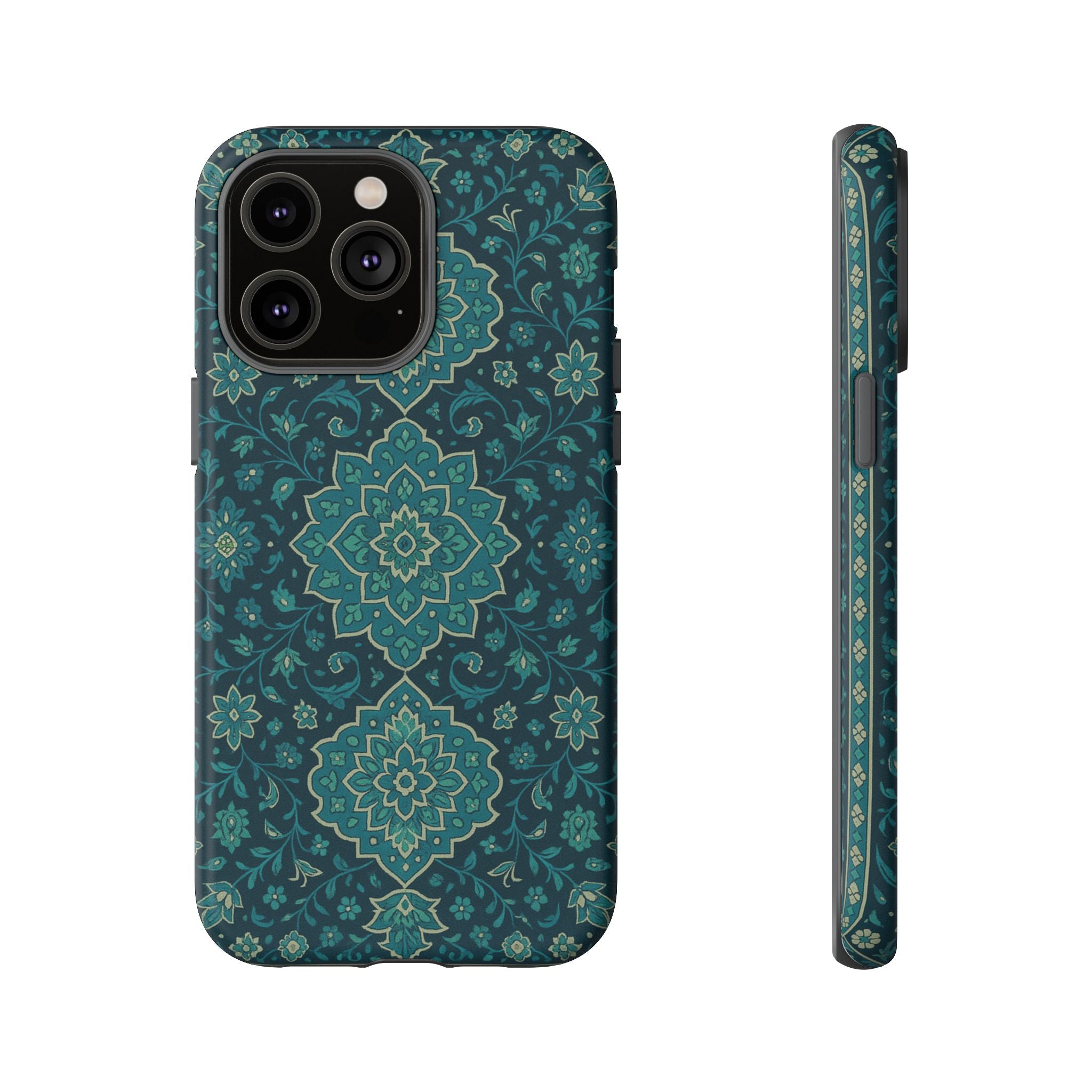 Elegant Floral Phone Case, Tough Cases, Unique Phone Cover, Gift for Her, Phone Accessories, Stylish Protection