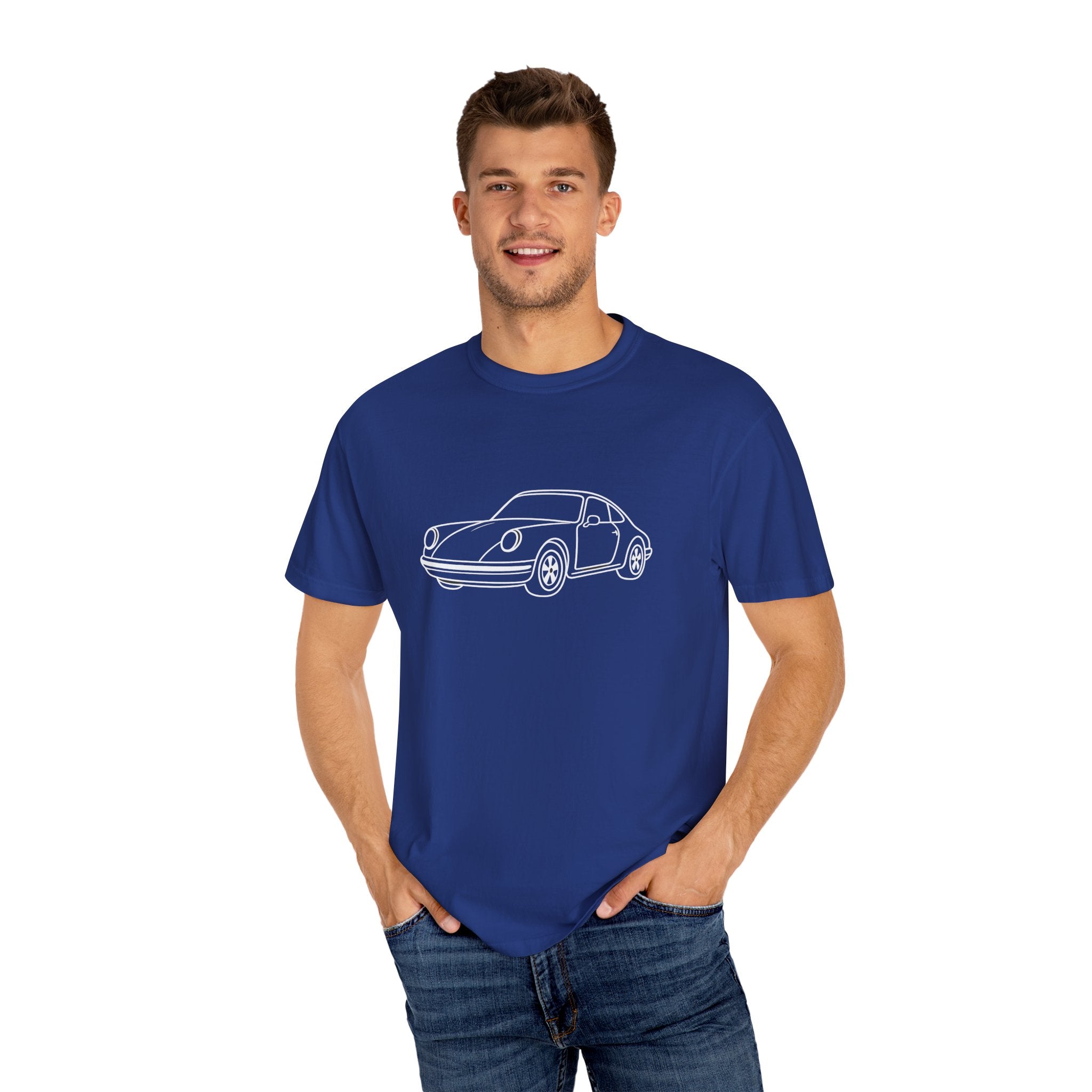 Classic Car T-Shirt, Unisex Vintage Tee, Automotive Gift, Nostalgic Apparel, Gearhead Fashion, Car Enthusiast Outfit