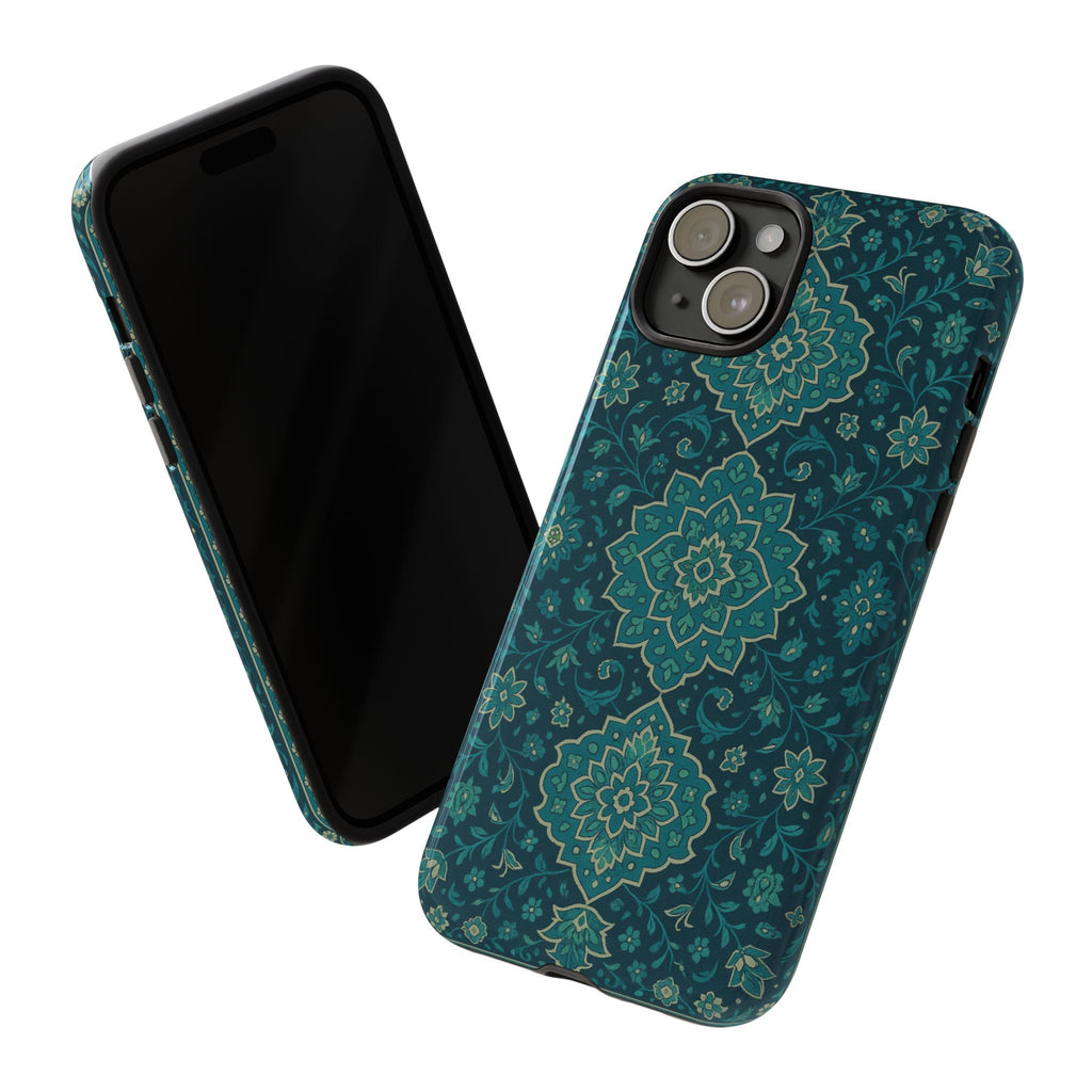 Elegant Floral Phone Case, Tough Cases, Unique Phone Cover, Gift for Her, Phone Accessories, Stylish Protection