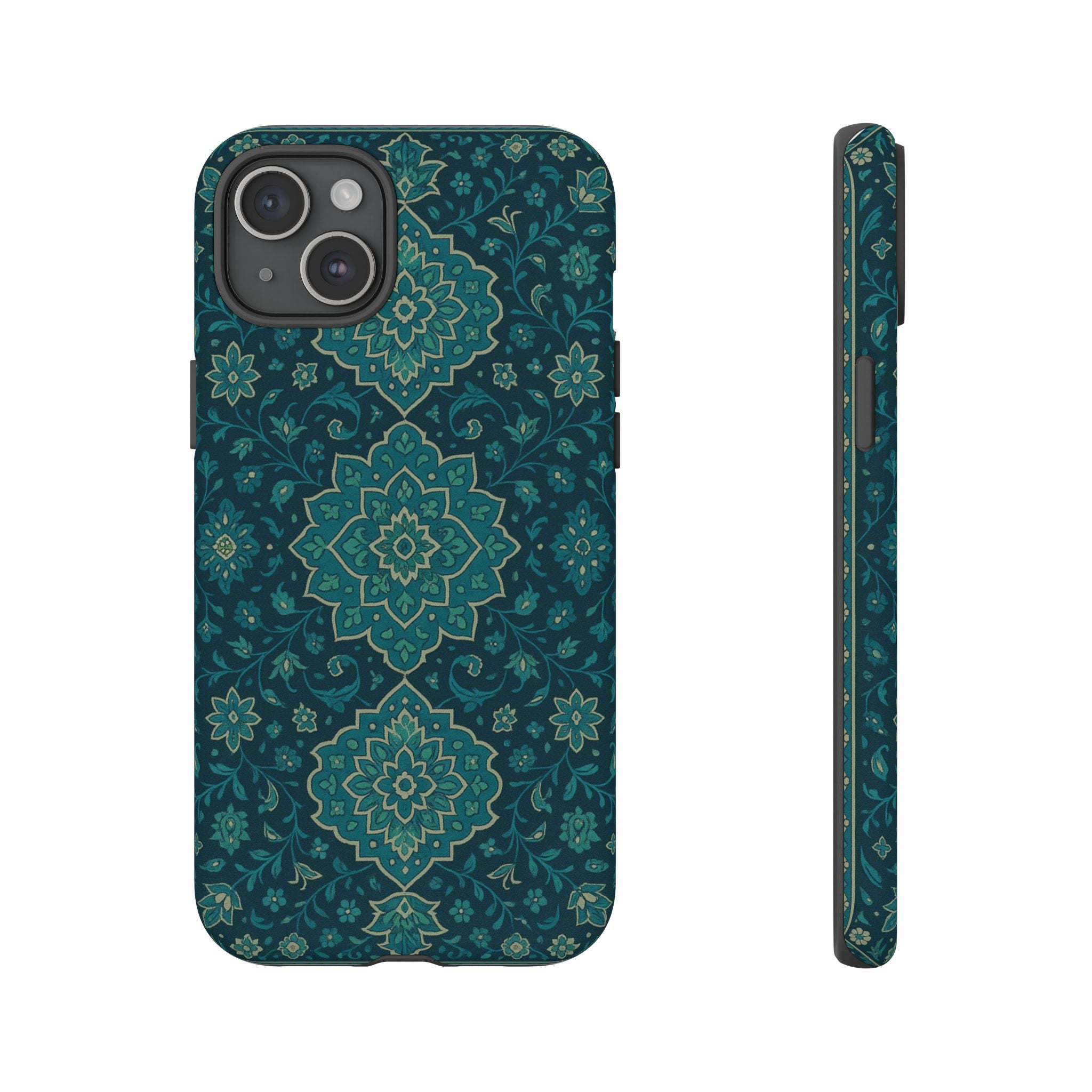 Elegant Floral Phone Case, Tough Cases, Unique Phone Cover, Gift for Her, Phone Accessories, Stylish Protection