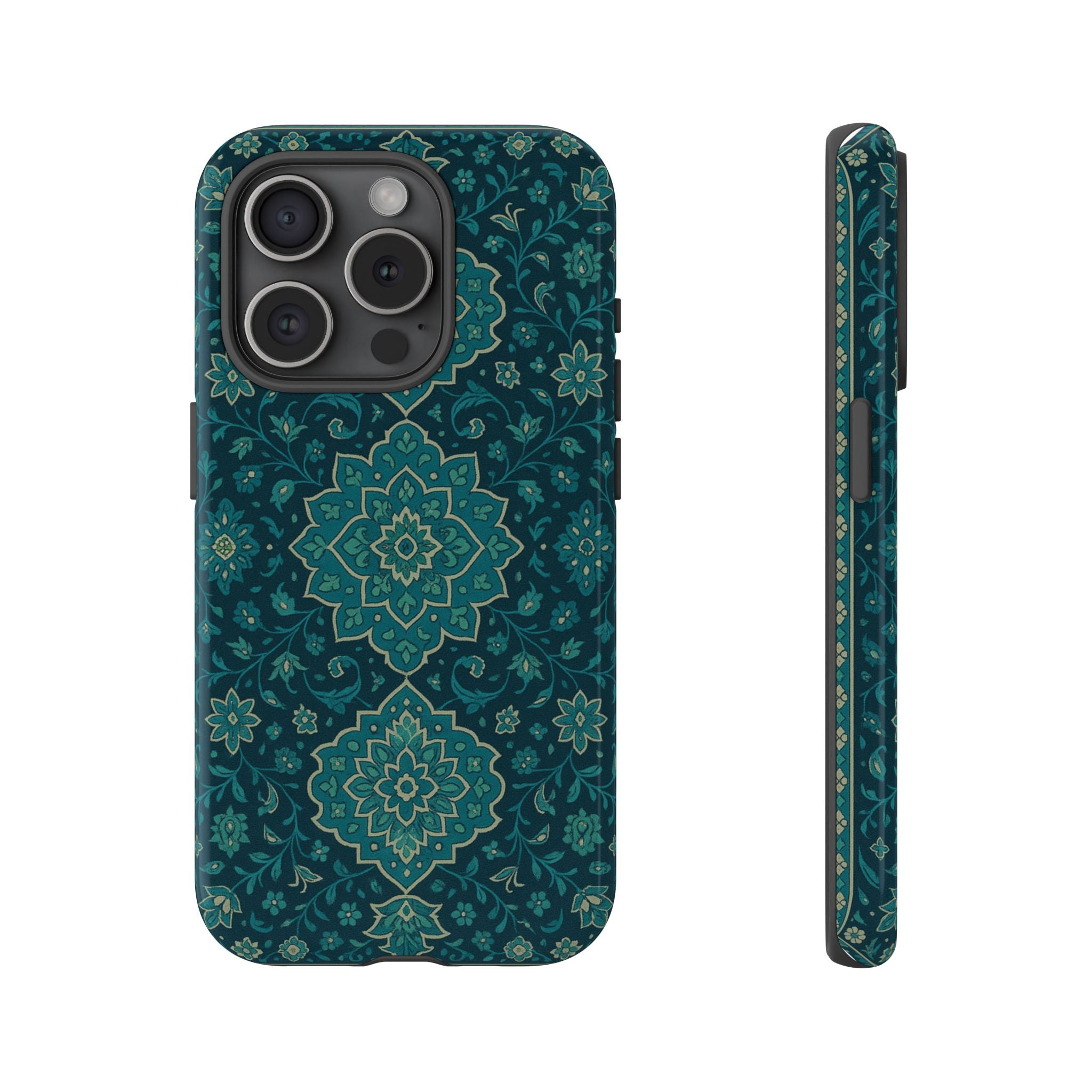 Elegant Floral Phone Case, Tough Cases, Unique Phone Cover, Gift for Her, Phone Accessories, Stylish Protection
