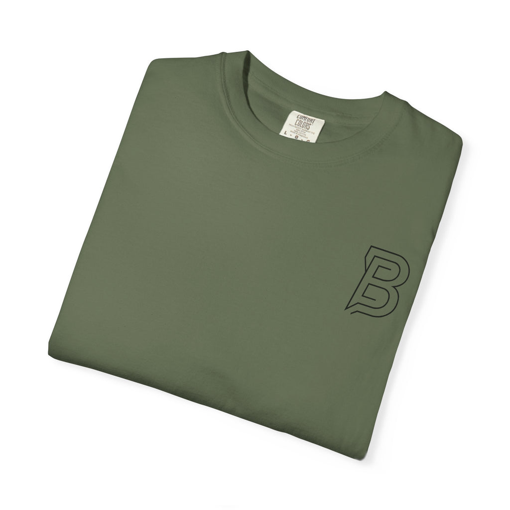 BORRENN Logo Tee, Stylish Unisex Garment-Dyed Tee - Perfect for Casual Outings, Gifts, Summer Wear, Street Style, and Everyday Comfort