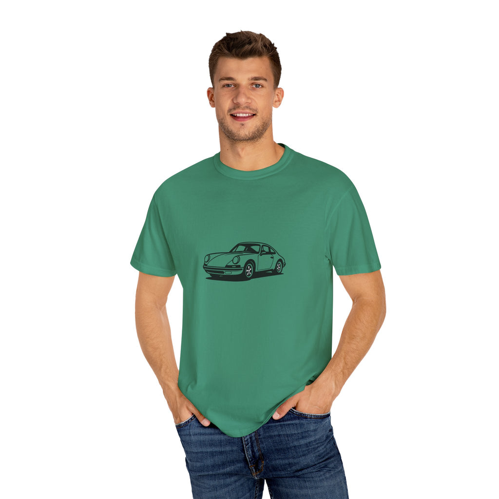 Classic Car T-Shirt, Unisex Vintage Tee, Automotive Gift, Nostalgic Apparel, Gearhead Fashion, Car Enthusiast Outfit, Black Car