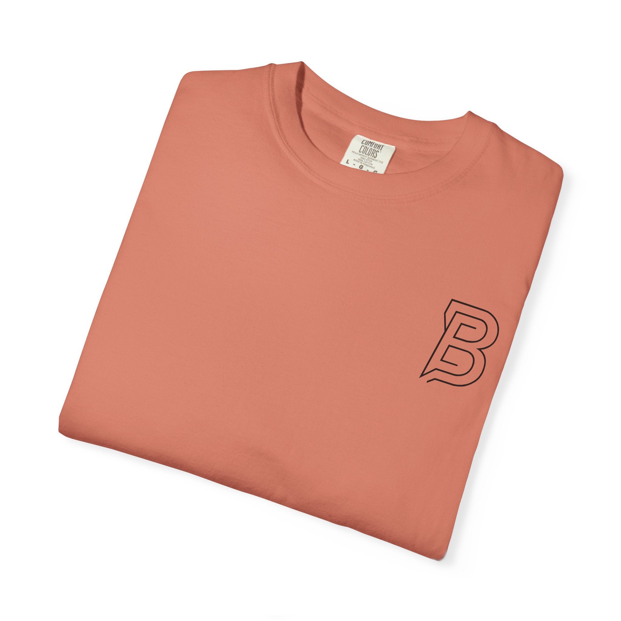 BORRENN Logo Tee, Stylish Unisex Garment-Dyed Tee - Perfect for Casual Outings, Gifts, Summer Wear, Street Style, and Everyday Comfort