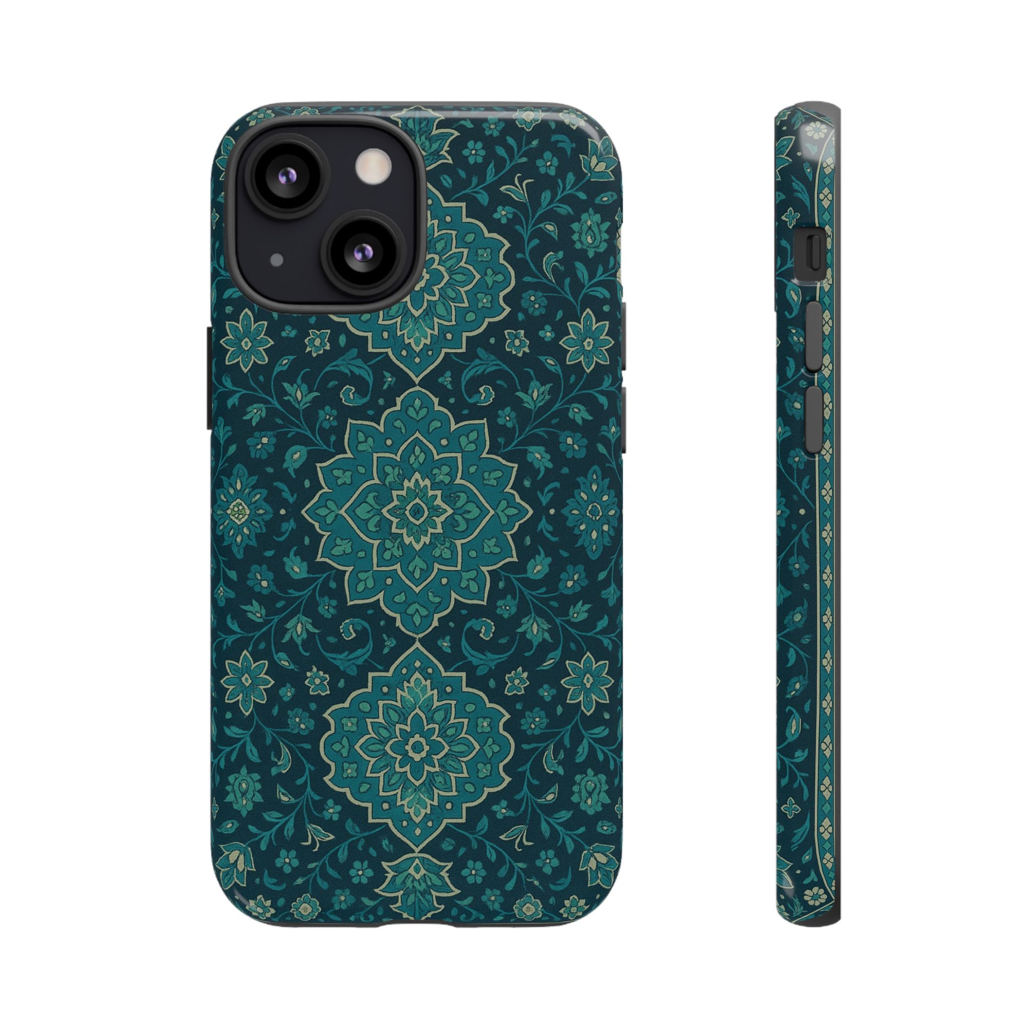 Elegant Floral Phone Case, Tough Cases, Unique Phone Cover, Gift for Her, Phone Accessories, Stylish Protection