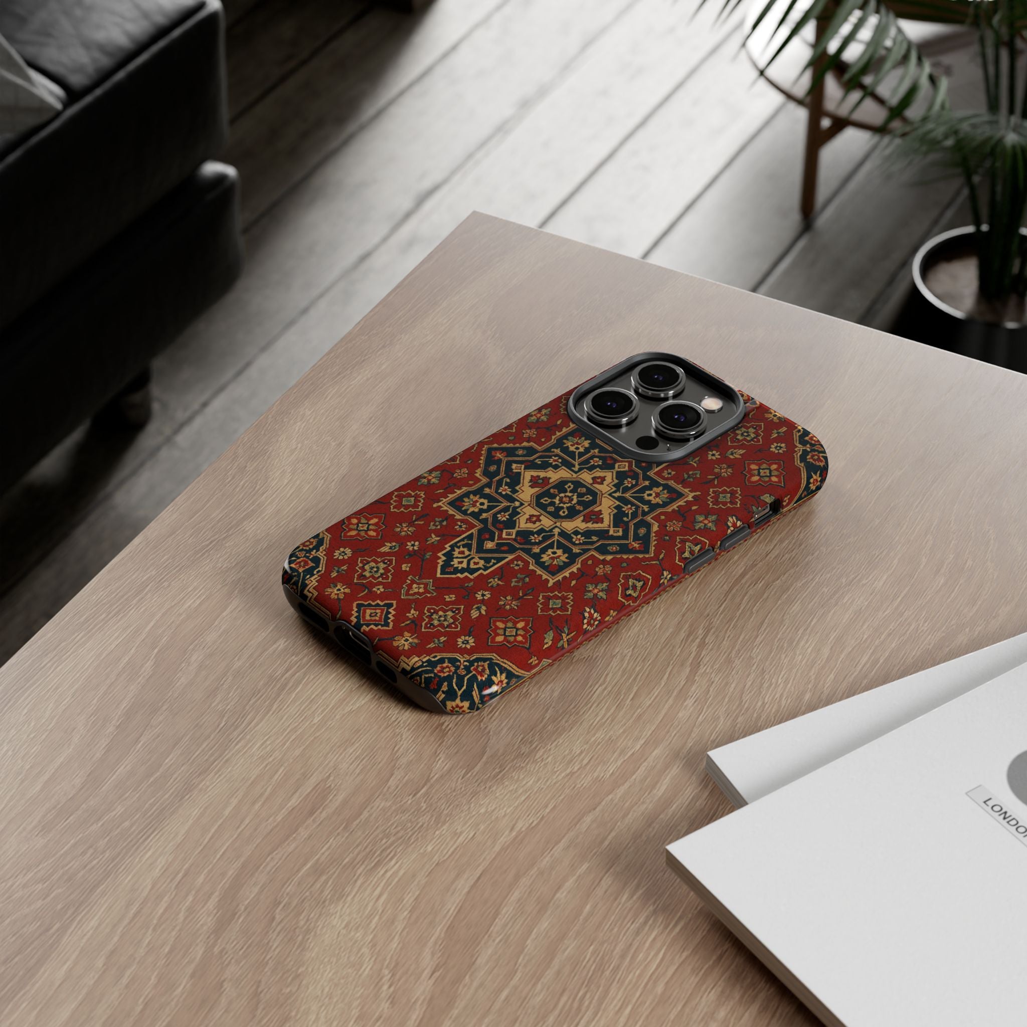 Vintage Rug Phone Case - Tough Cases, Custom Design, Bohemian Aesthetic, Stylish Protection, Unique Gift Ideas