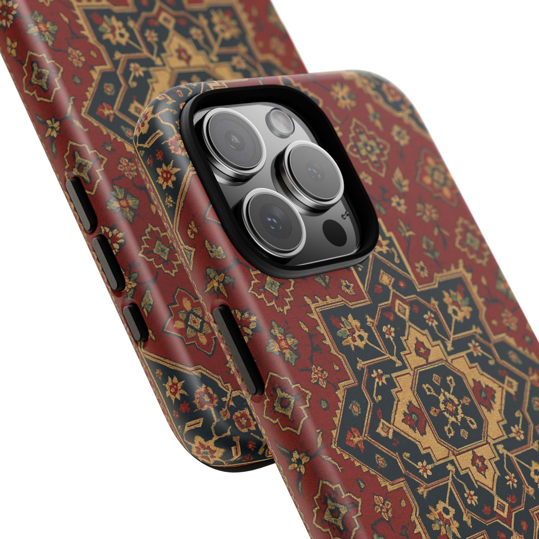 Vintage Rug Phone Case - Tough Cases, Custom Design, Bohemian Aesthetic, Stylish Protection, Unique Gift Ideas