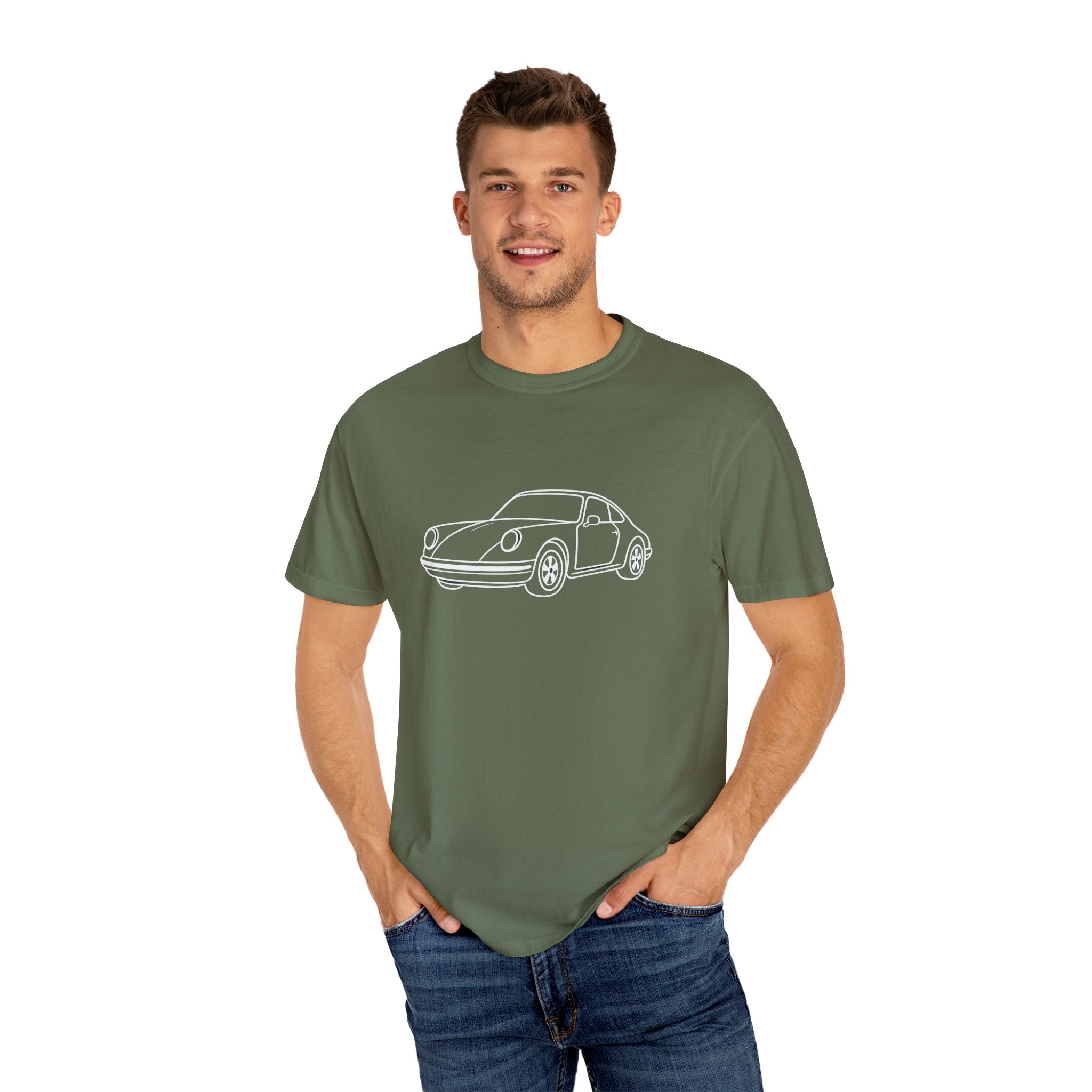 Classic Car T-Shirt, Unisex Vintage Tee, Automotive Gift, Nostalgic Apparel, Gearhead Fashion, Car Enthusiast Outfit
