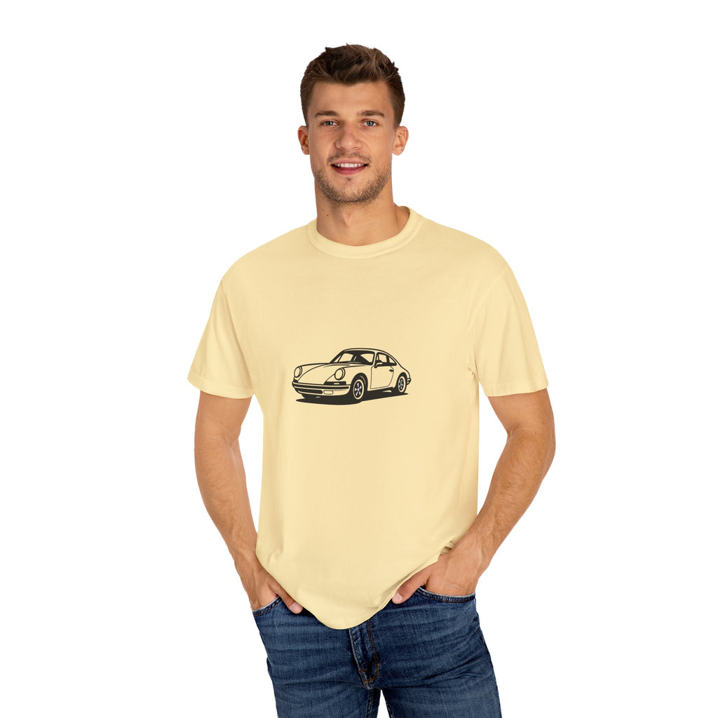 Classic Car T-Shirt, Unisex Vintage Tee, Automotive Gift, Nostalgic Apparel, Gearhead Fashion, Car Enthusiast Outfit, Black Car