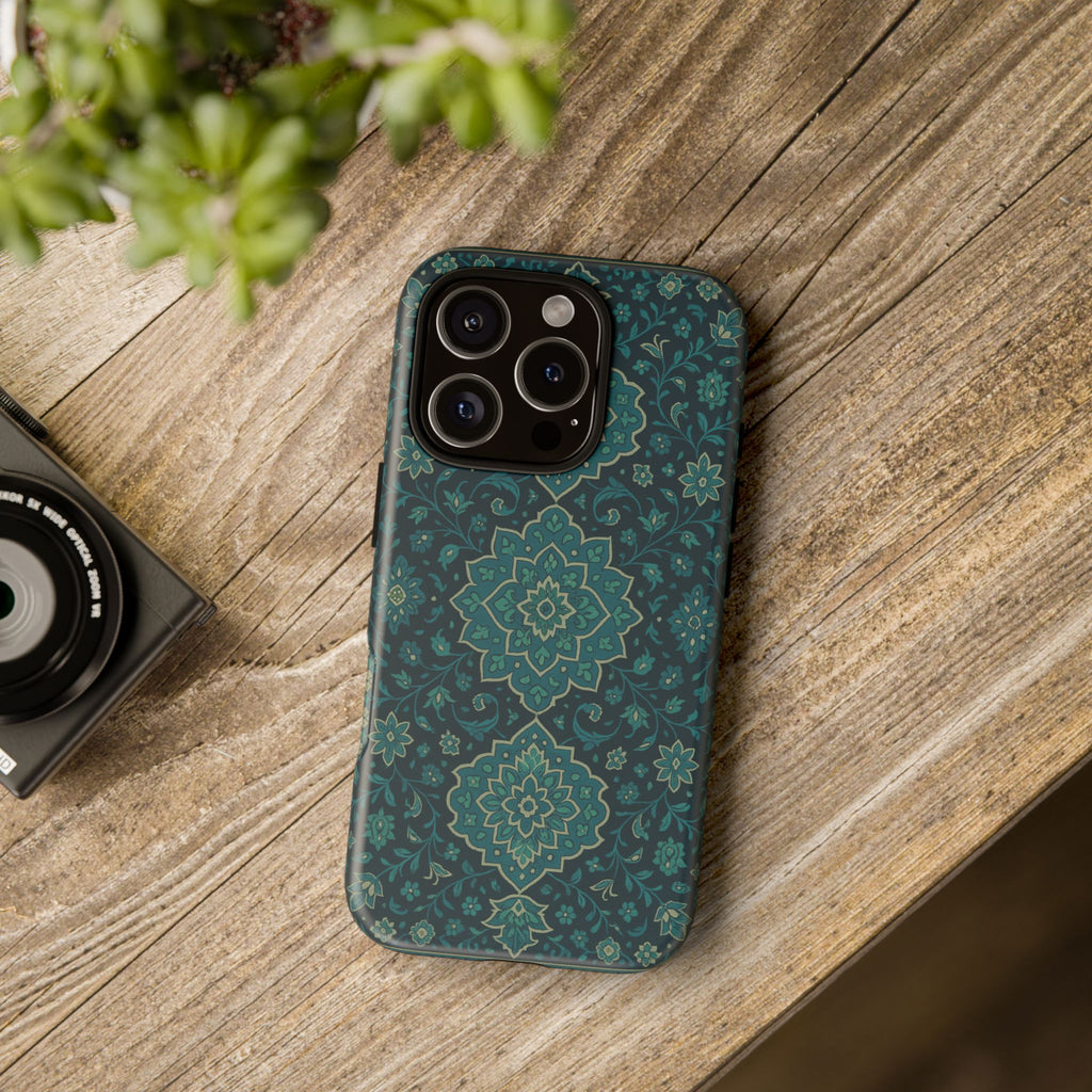 Elegant Floral Phone Case, Tough Cases, Unique Phone Cover, Gift for Her, Phone Accessories, Stylish Protection