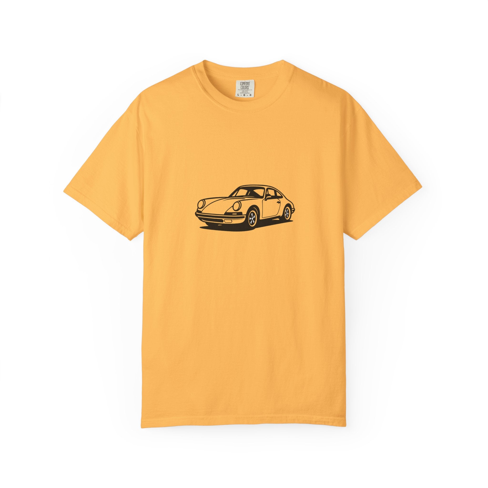 Classic Car T-Shirt, Unisex Vintage Tee, Automotive Gift, Nostalgic Apparel, Gearhead Fashion, Car Enthusiast Outfit, Black Car