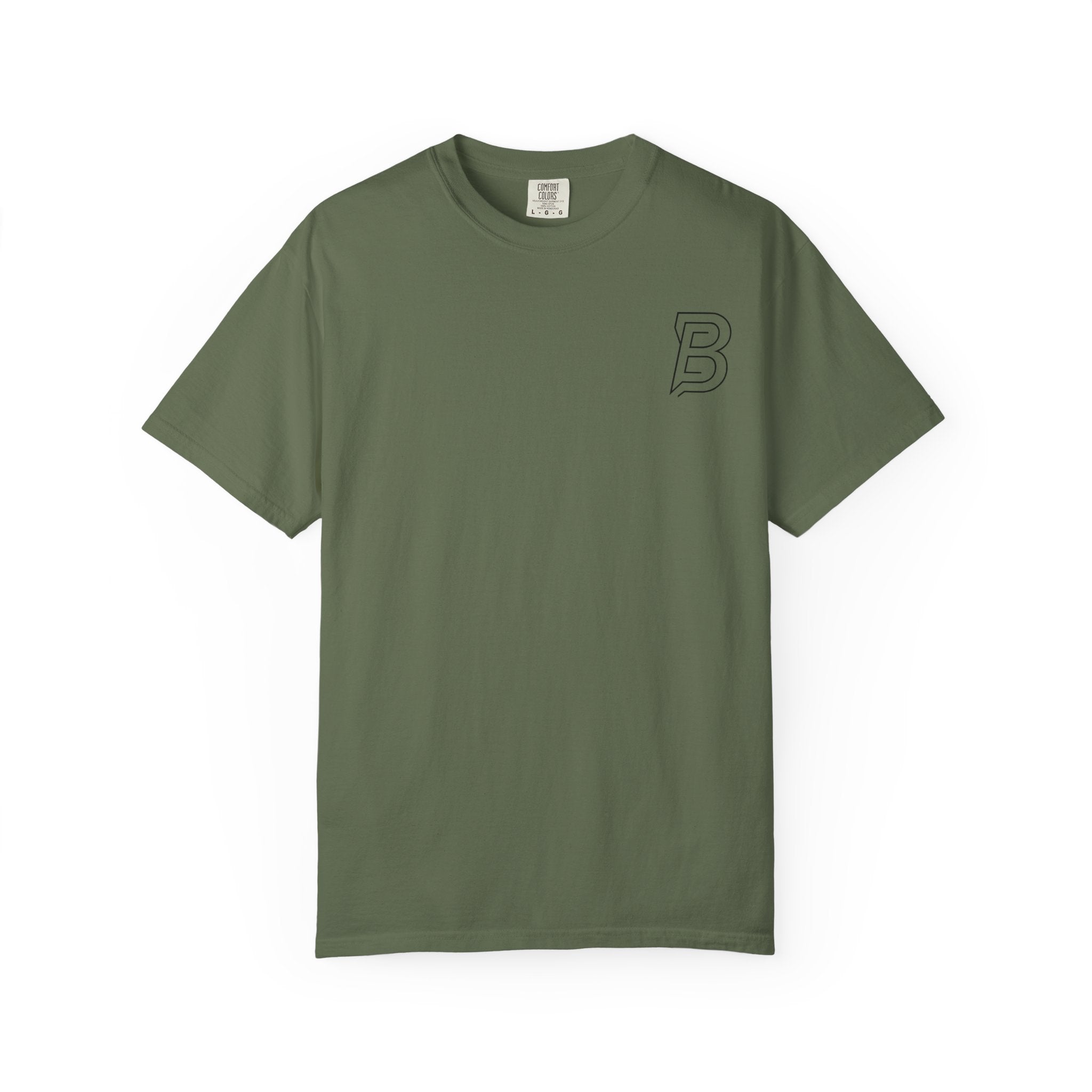 BORRENN Logo Tee, Stylish Unisex Garment-Dyed Tee - Perfect for Casual Outings, Gifts, Summer Wear, Street Style, and Everyday Comfort
