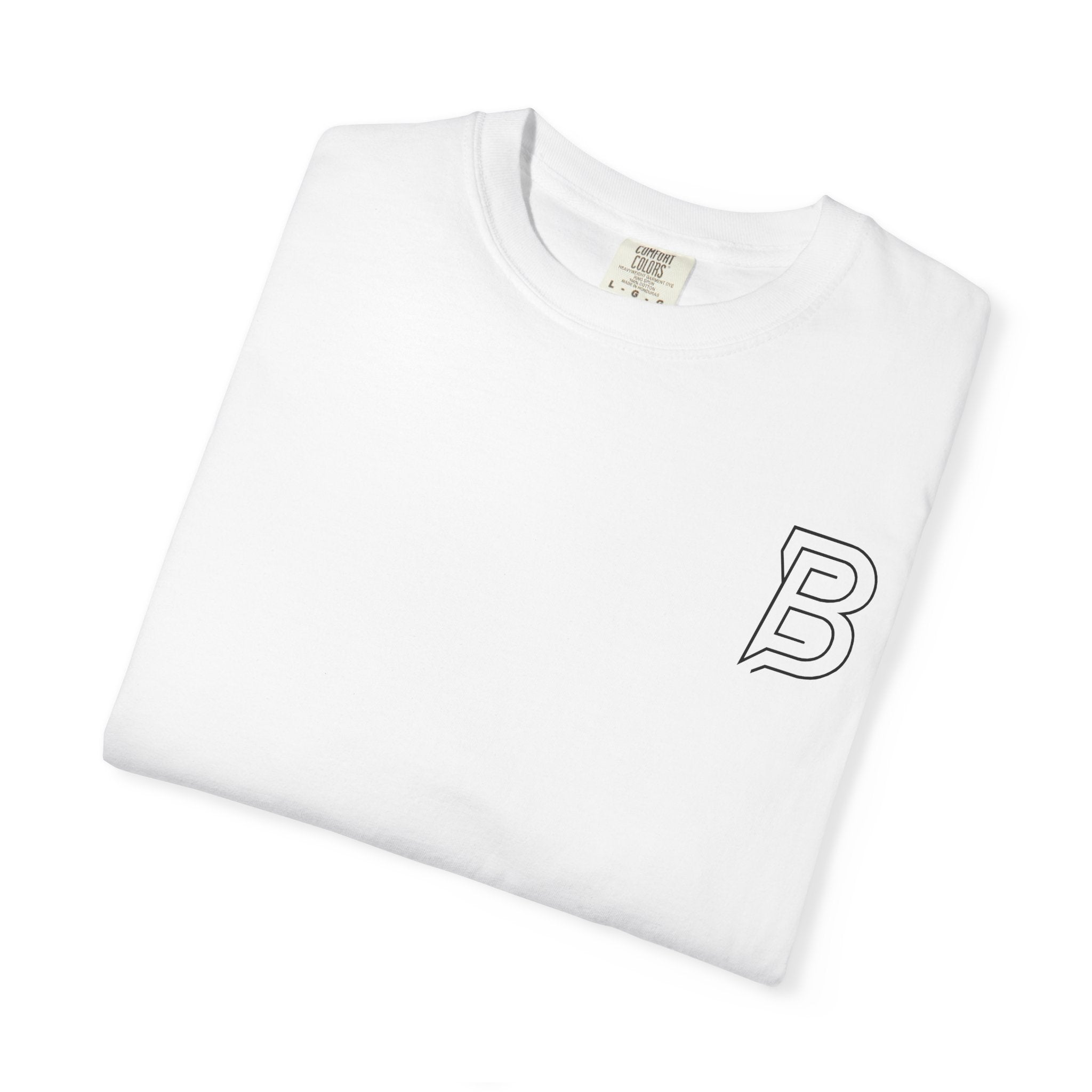 BORRENN Logo Tee, Stylish Unisex Garment-Dyed Tee - Perfect for Casual Outings, Gifts, Summer Wear, Street Style, and Everyday Comfort