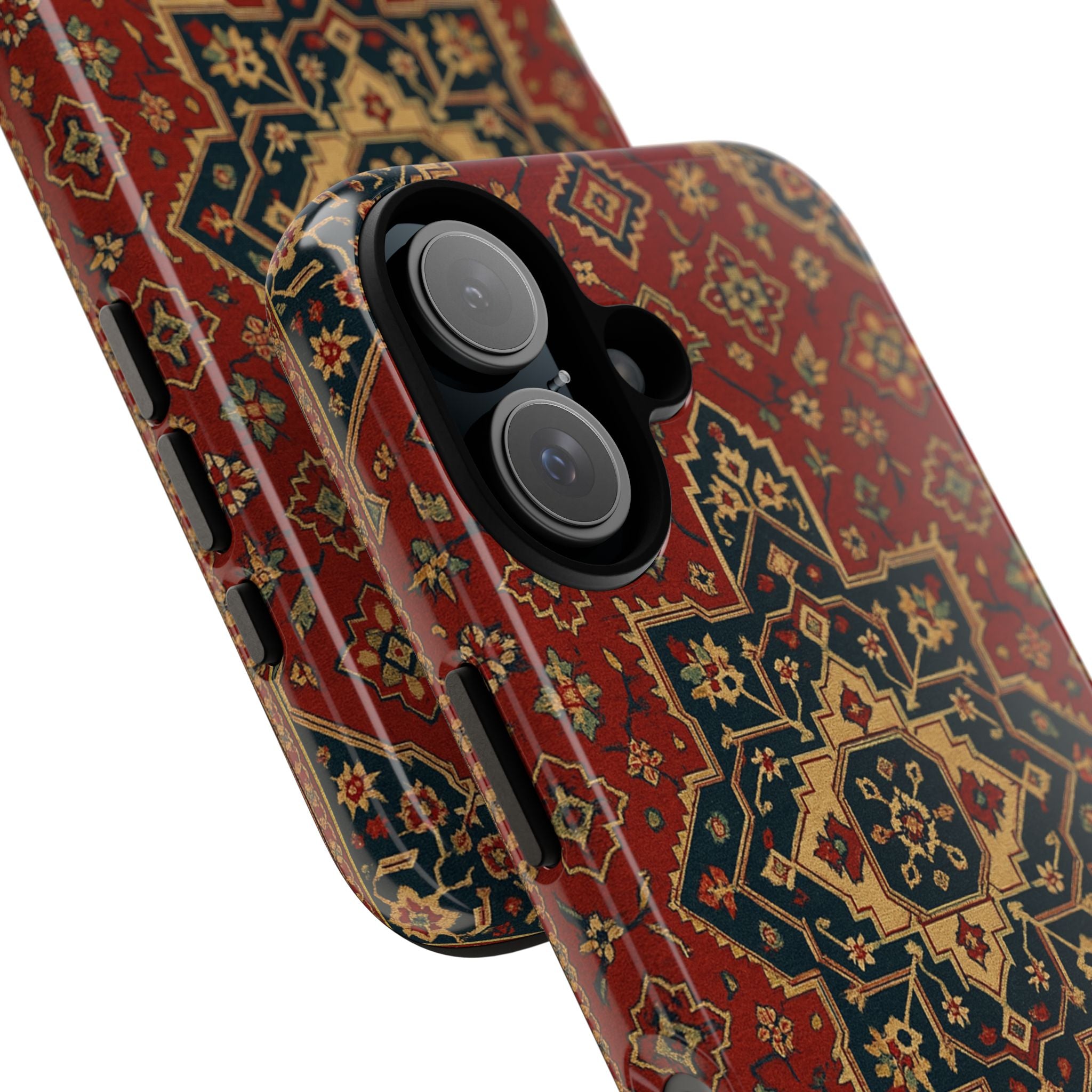 Vintage Rug Phone Case - Tough Cases, Custom Design, Bohemian Aesthetic, Stylish Protection, Unique Gift Ideas