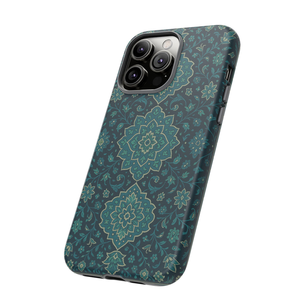 Elegant Floral Phone Case, Tough Cases, Unique Phone Cover, Gift for Her, Phone Accessories, Stylish Protection