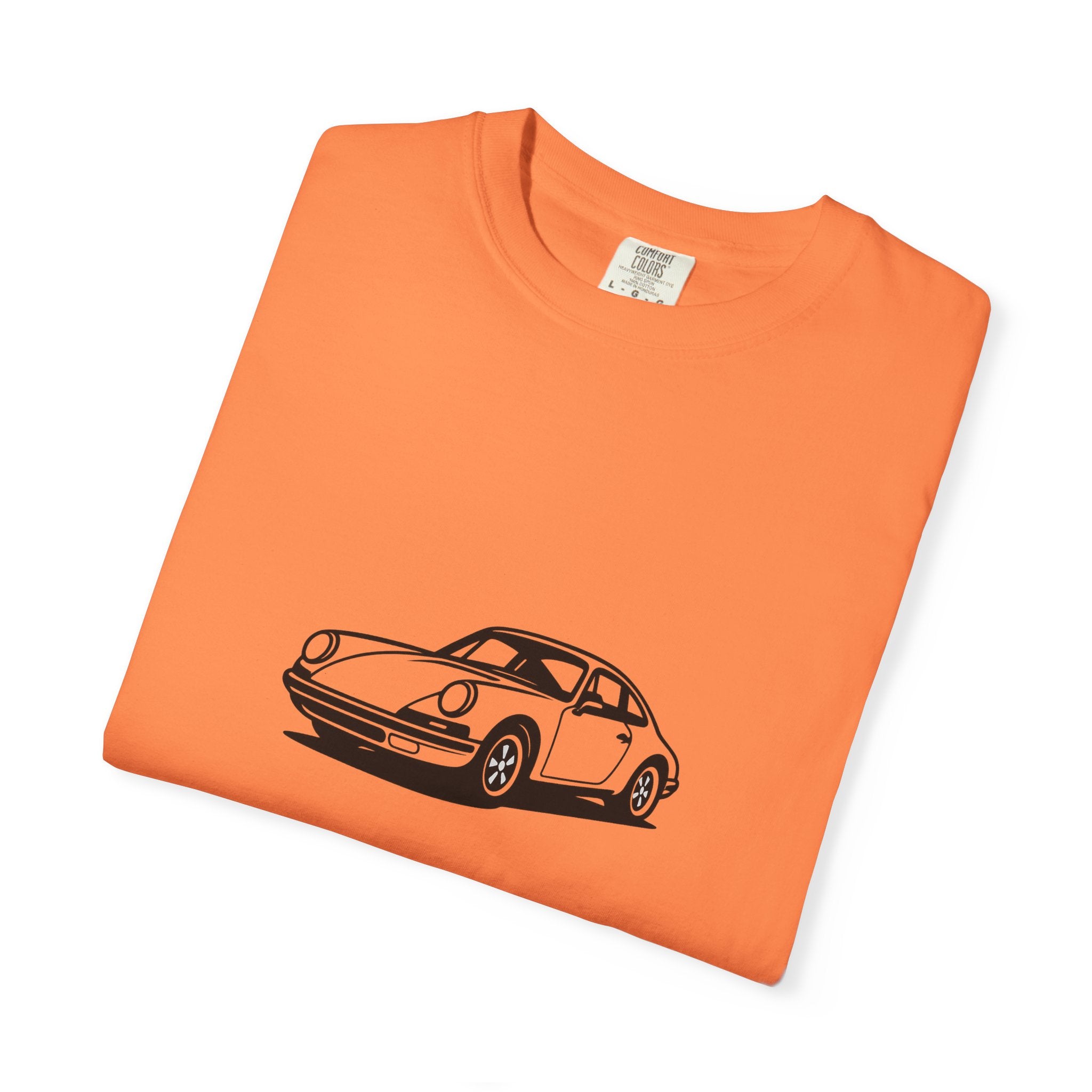 Classic Car T-Shirt, Unisex Vintage Tee, Automotive Gift, Nostalgic Apparel, Gearhead Fashion, Car Enthusiast Outfit, Black Car