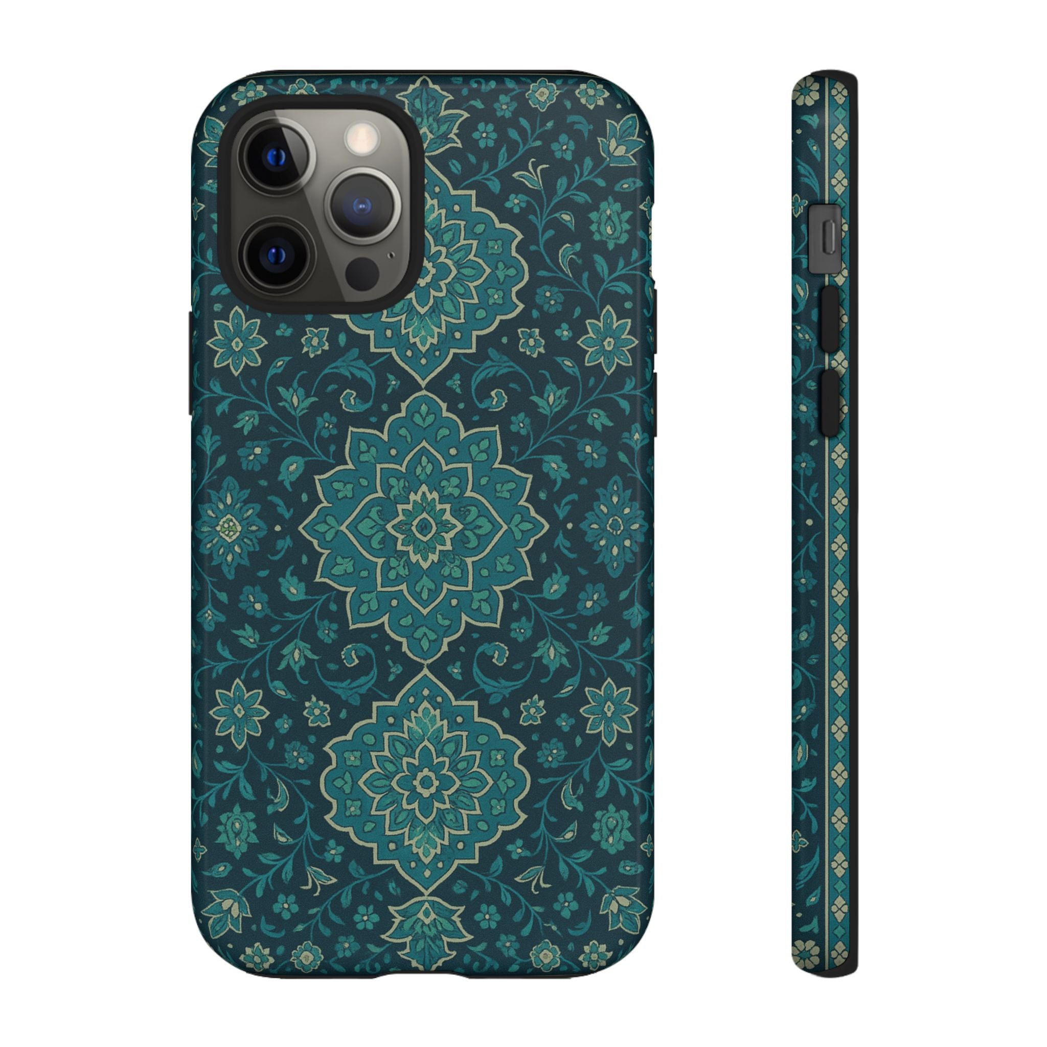 Elegant Floral Phone Case, Tough Cases, Unique Phone Cover, Gift for Her, Phone Accessories, Stylish Protection