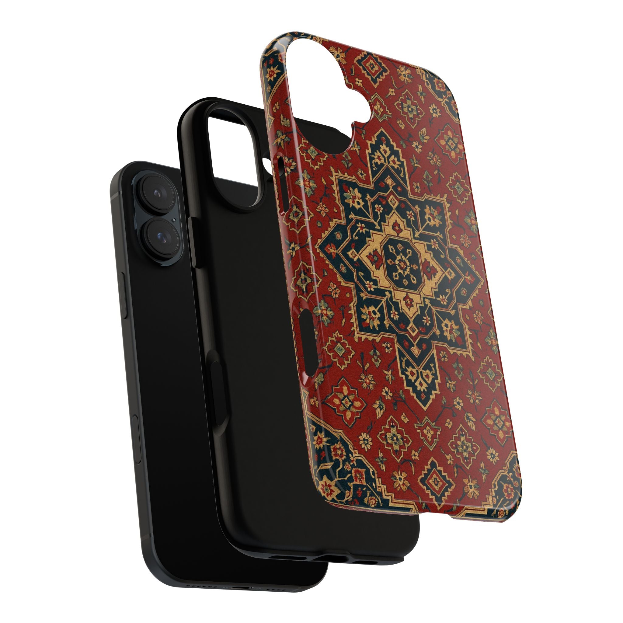 Vintage Rug Phone Case - Tough Cases, Custom Design, Bohemian Aesthetic, Stylish Protection, Unique Gift Ideas