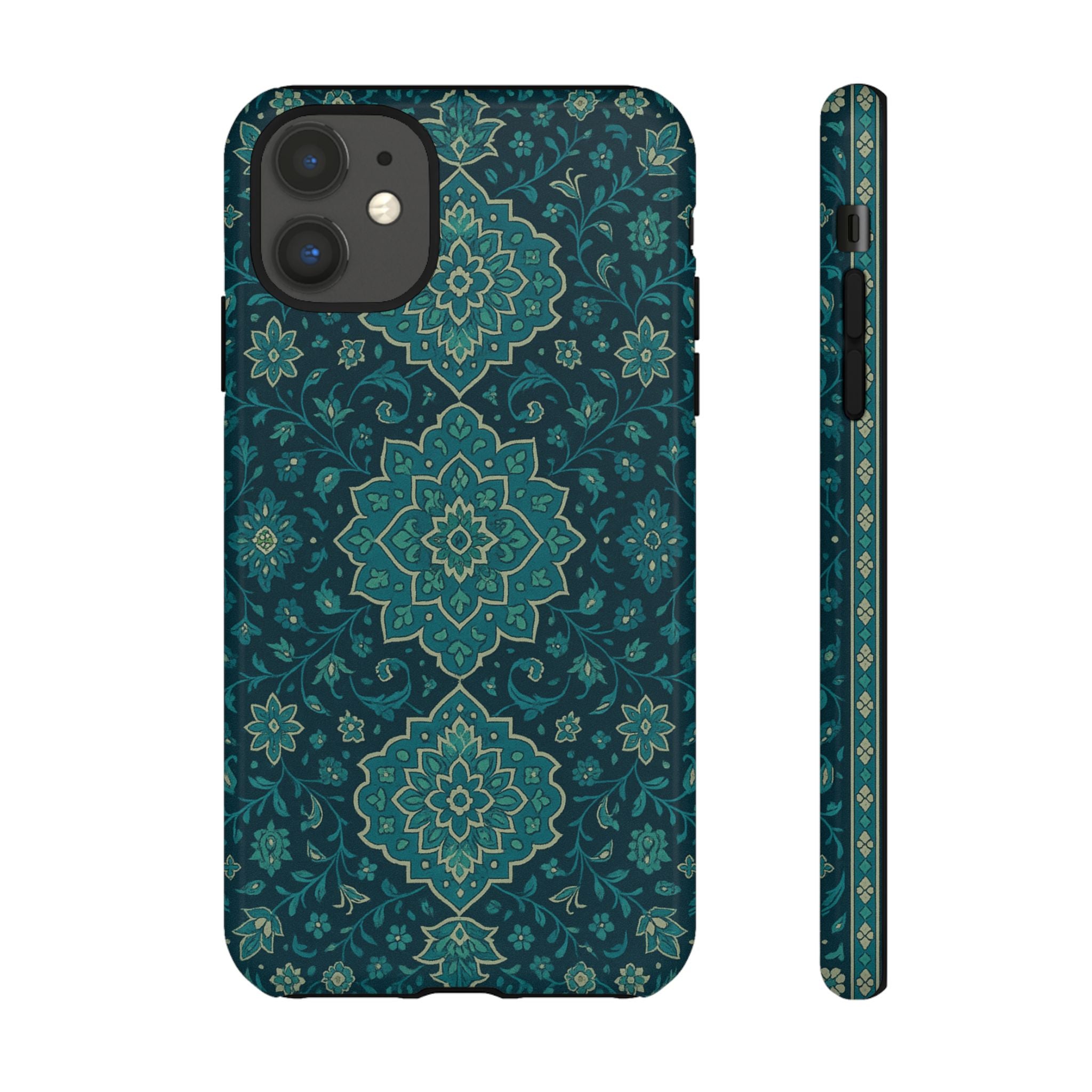Elegant Floral Phone Case, Tough Cases, Unique Phone Cover, Gift for Her, Phone Accessories, Stylish Protection