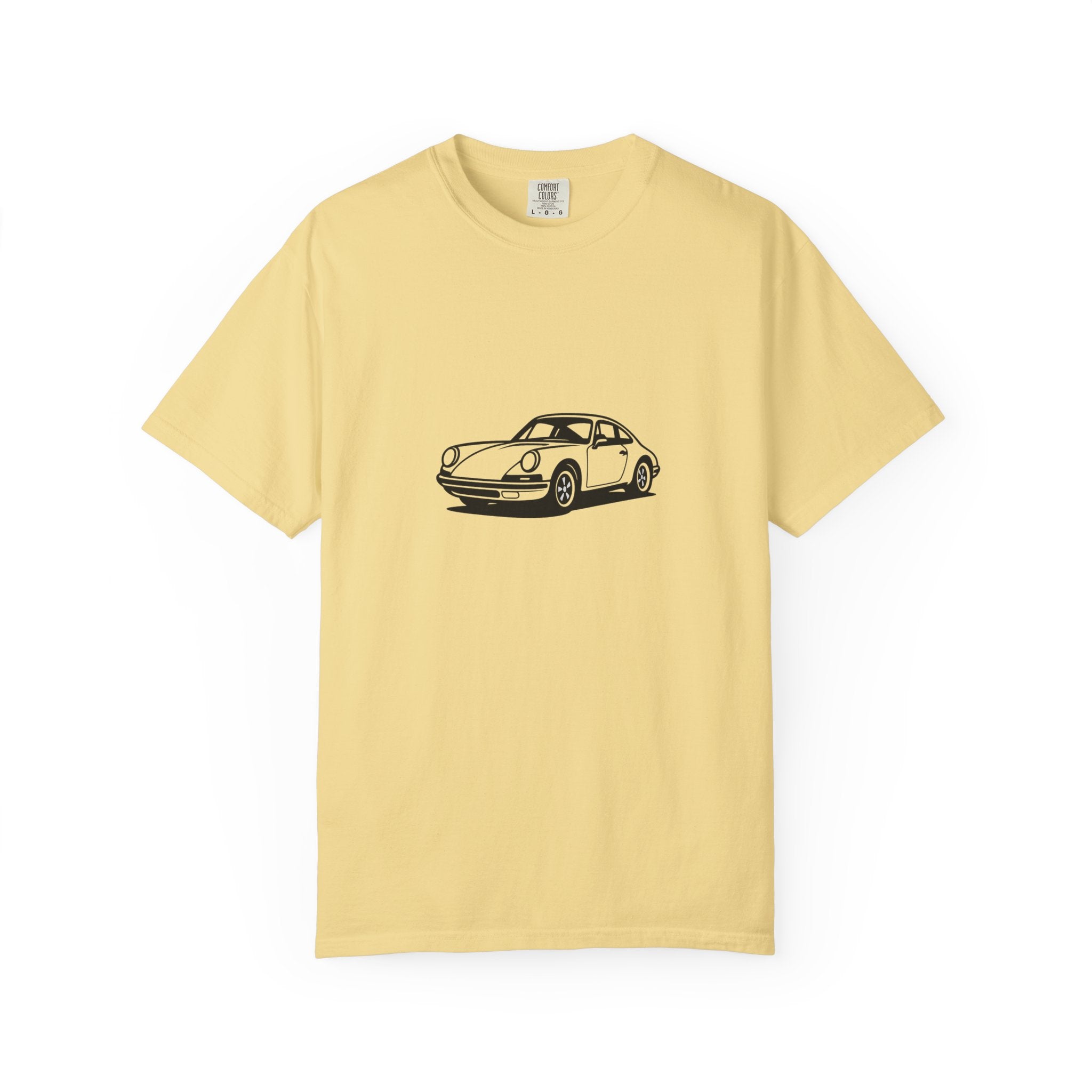 Classic Car T-Shirt, Unisex Vintage Tee, Automotive Gift, Nostalgic Apparel, Gearhead Fashion, Car Enthusiast Outfit, Black Car