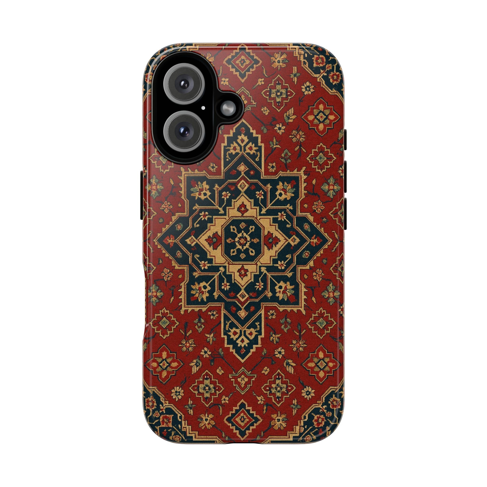 Vintage Rug Phone Case - Tough Cases, Custom Design, Bohemian Aesthetic, Stylish Protection, Unique Gift Ideas