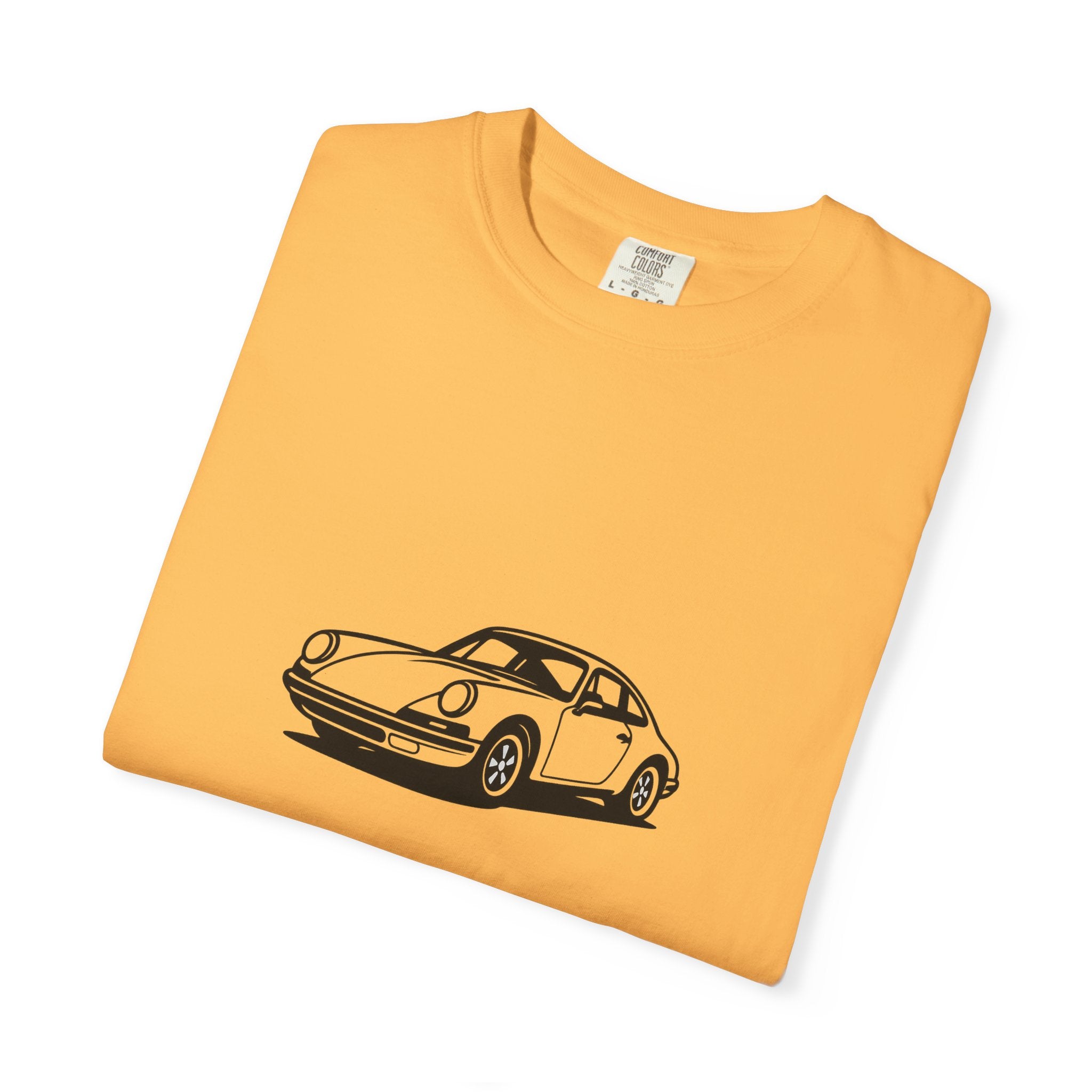 Classic Car T-Shirt, Unisex Vintage Tee, Automotive Gift, Nostalgic Apparel, Gearhead Fashion, Car Enthusiast Outfit, Black Car