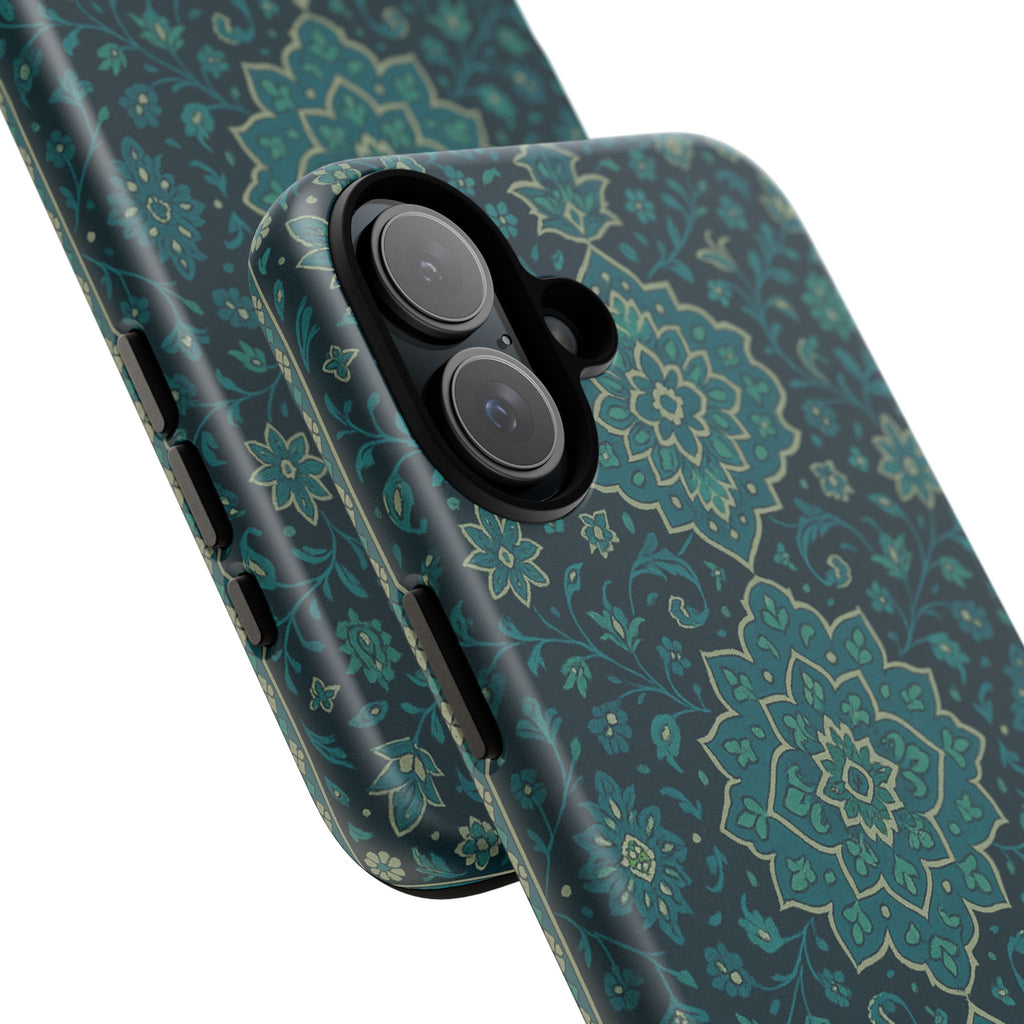 Elegant Floral Phone Case, Tough Cases, Unique Phone Cover, Gift for Her, Phone Accessories, Stylish Protection