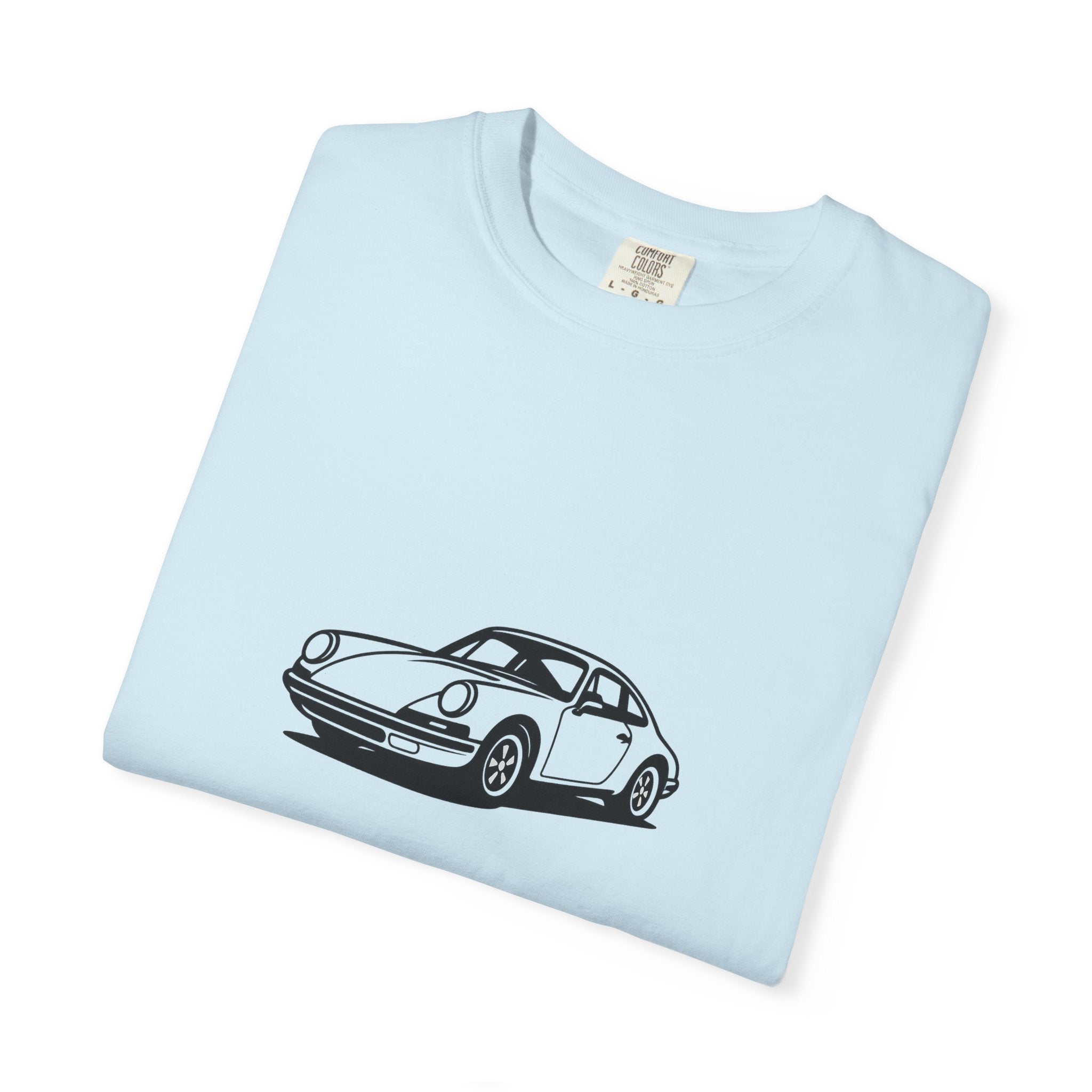 Classic Car T-Shirt, Unisex Vintage Tee, Automotive Gift, Nostalgic Apparel, Gearhead Fashion, Car Enthusiast Outfit, Black Car