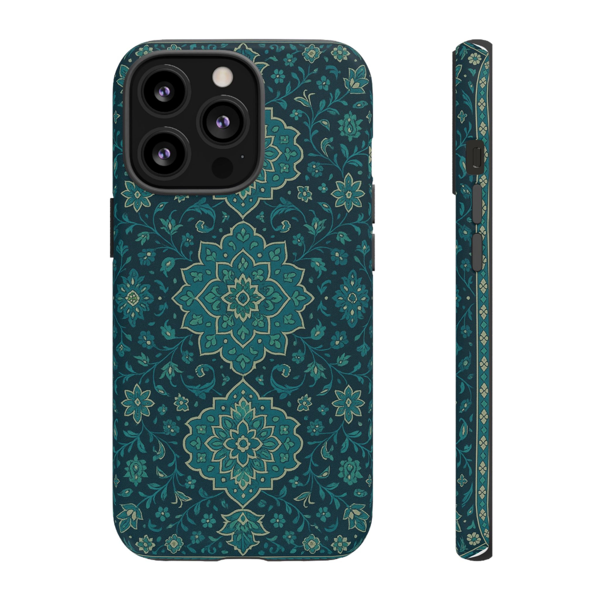 Elegant Floral Phone Case, Tough Cases, Unique Phone Cover, Gift for Her, Phone Accessories, Stylish Protection