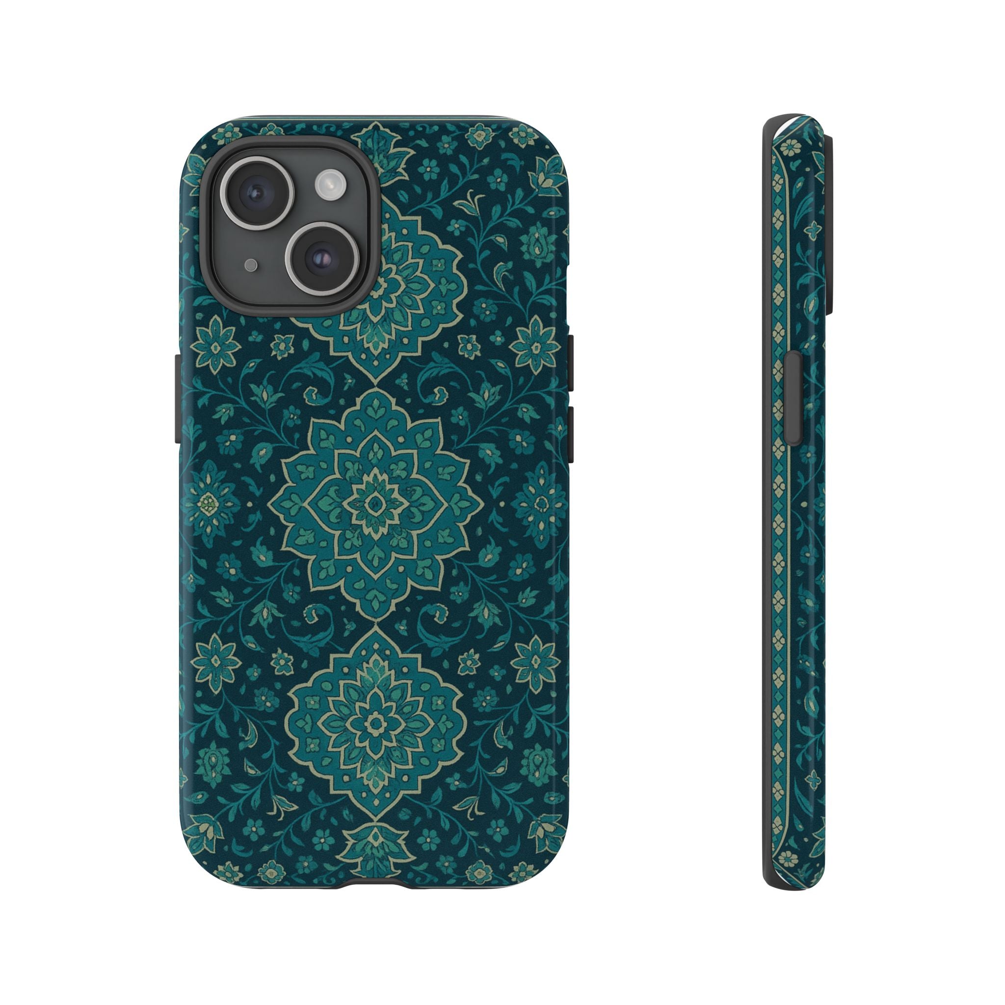 Elegant Floral Phone Case, Tough Cases, Unique Phone Cover, Gift for Her, Phone Accessories, Stylish Protection