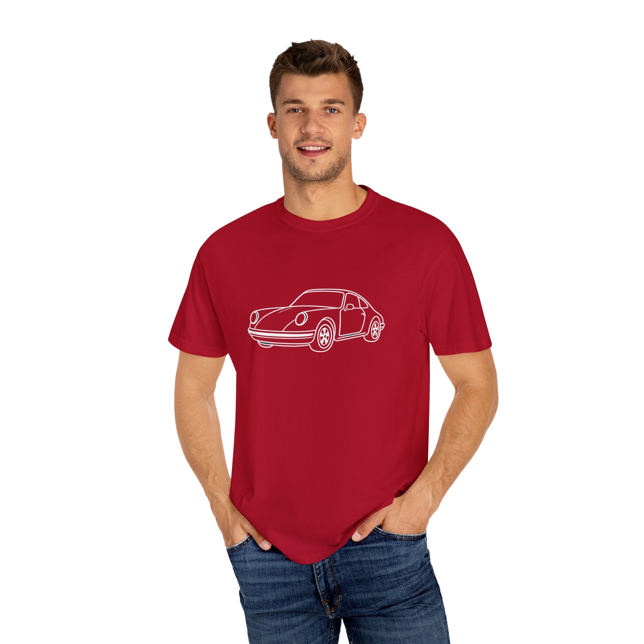 Classic Car T-Shirt, Unisex Vintage Tee, Automotive Gift, Nostalgic Apparel, Gearhead Fashion, Car Enthusiast Outfit