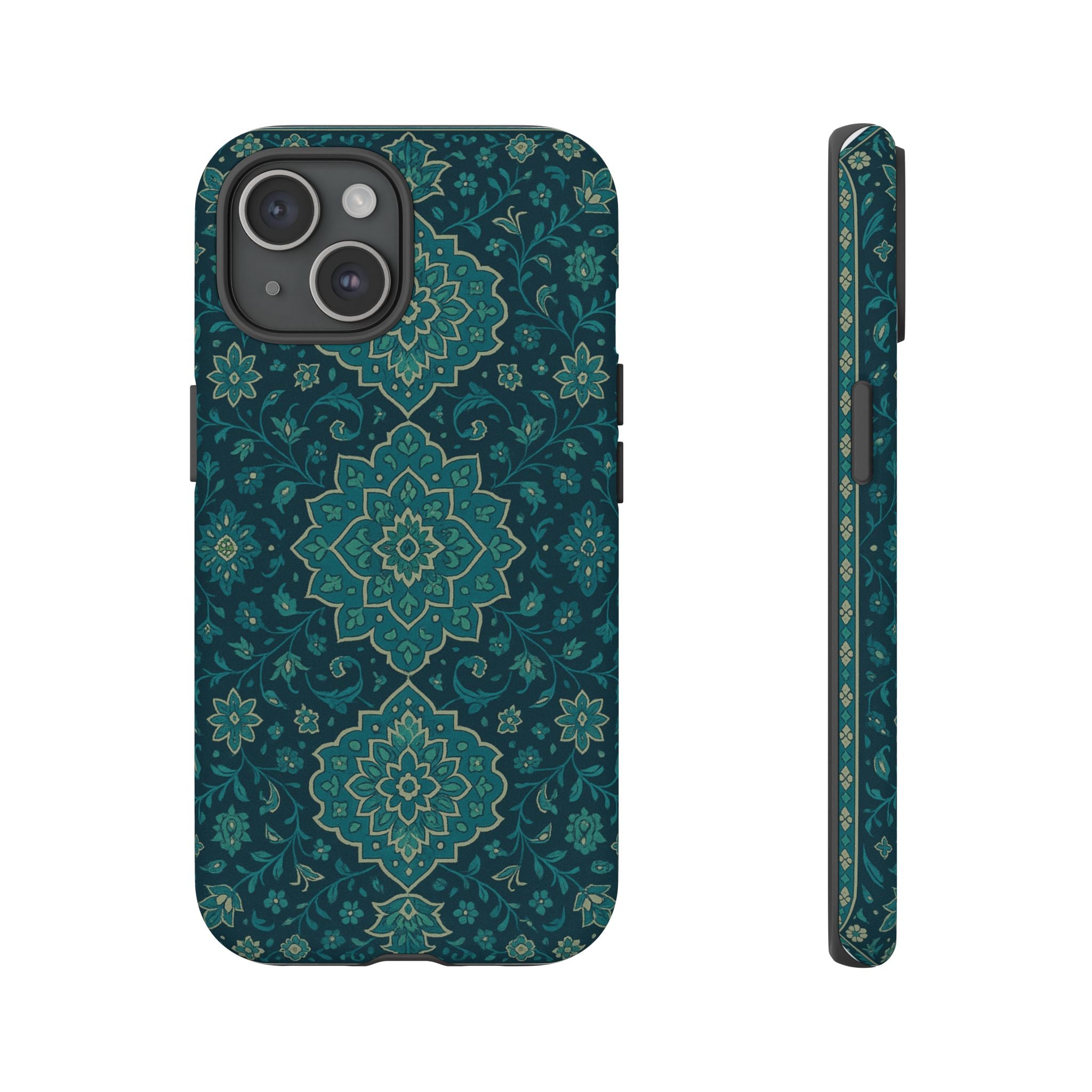 Elegant Floral Phone Case, Tough Cases, Unique Phone Cover, Gift for Her, Phone Accessories, Stylish Protection