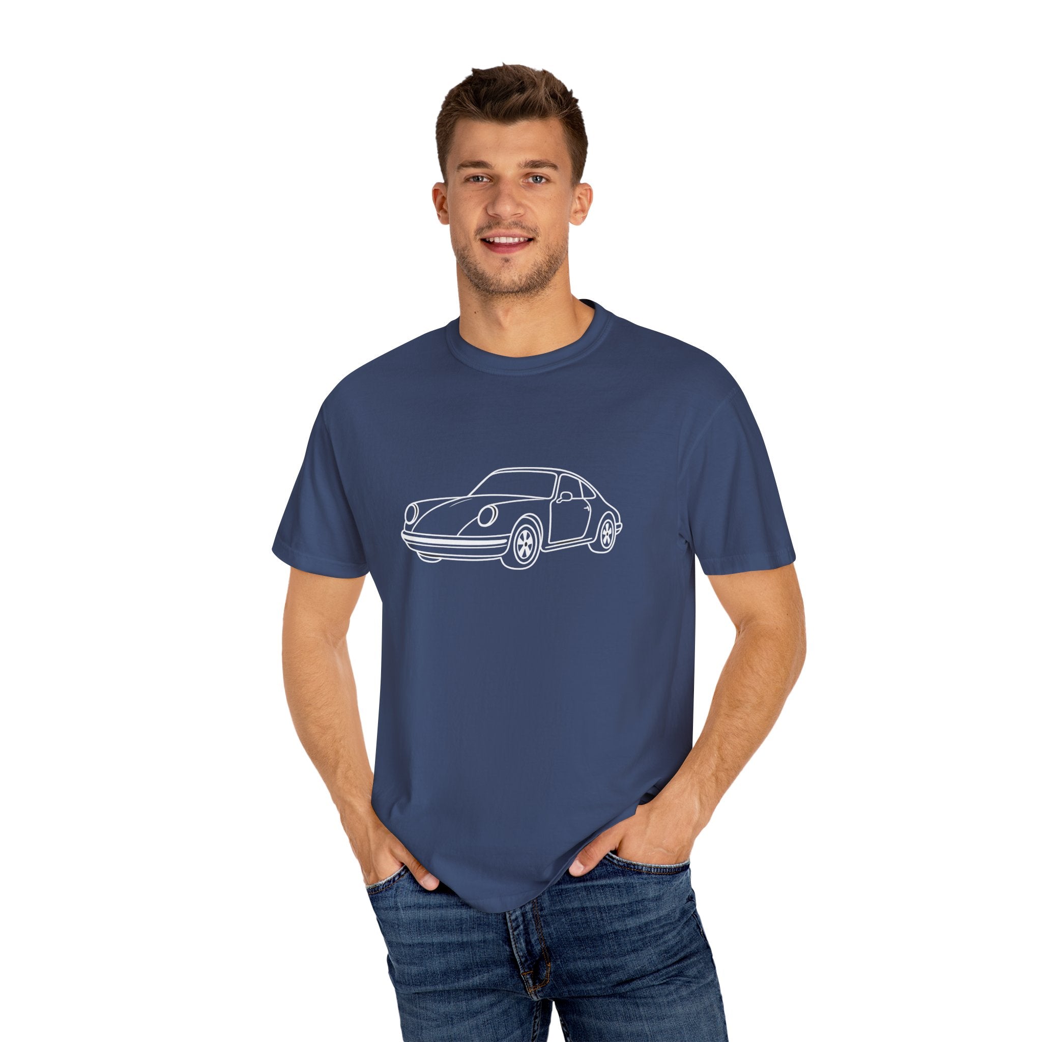 Classic Car T-Shirt, Unisex Vintage Tee, Automotive Gift, Nostalgic Apparel, Gearhead Fashion, Car Enthusiast Outfit