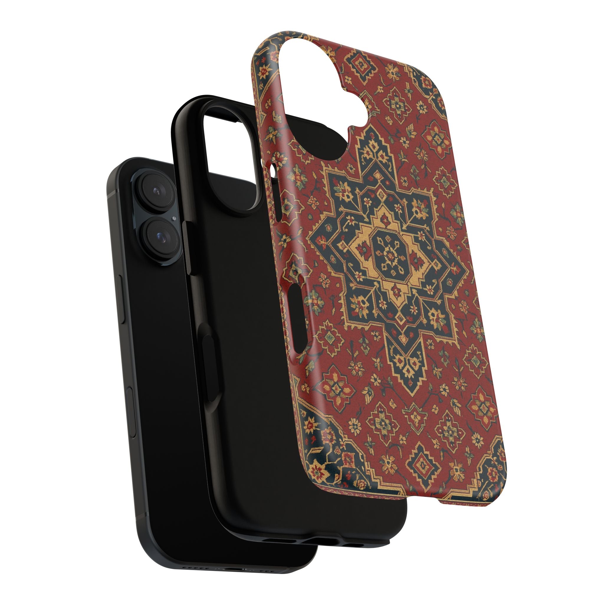Vintage Rug Phone Case - Tough Cases, Custom Design, Bohemian Aesthetic, Stylish Protection, Unique Gift Ideas