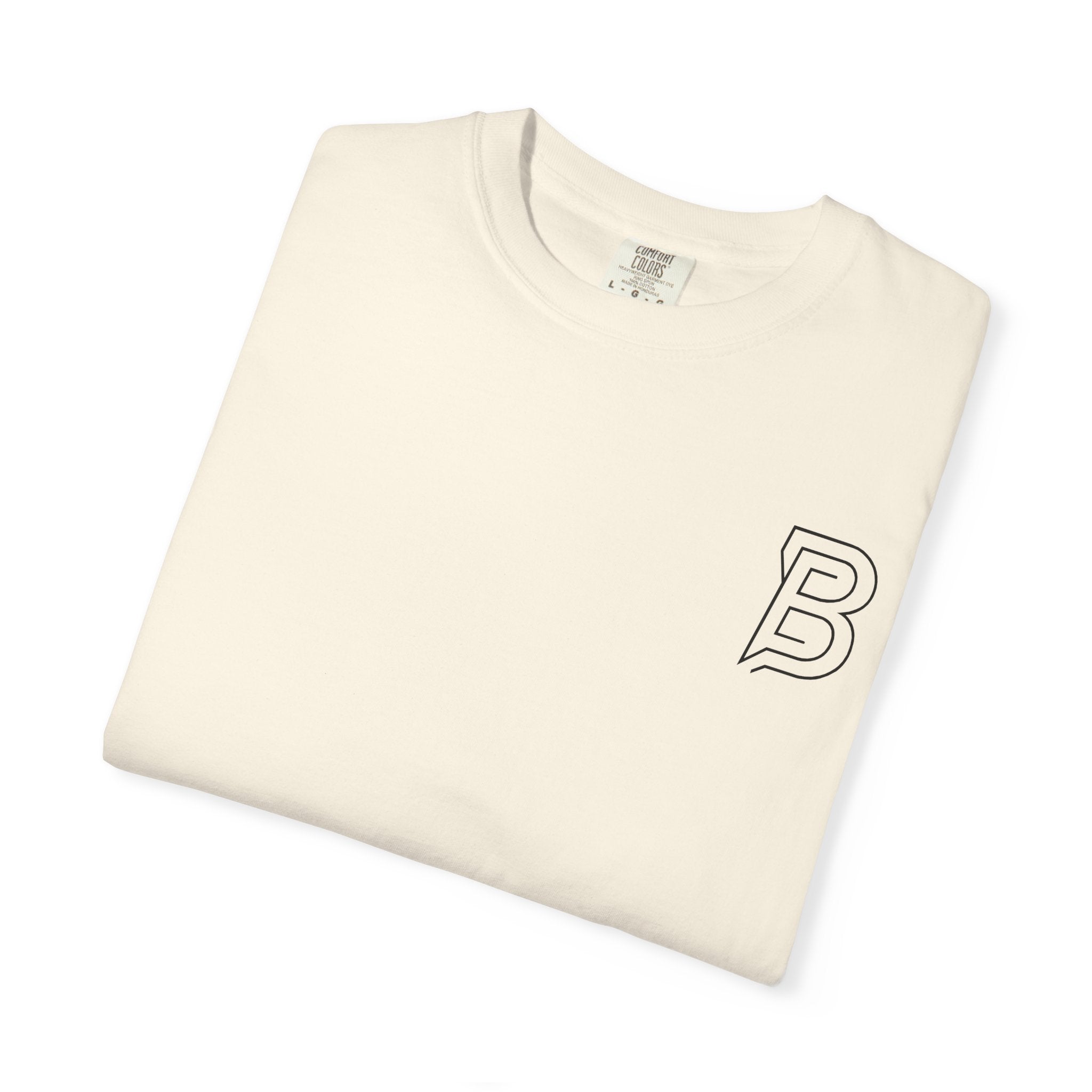 BORRENN Logo Tee, Stylish Unisex Garment-Dyed Tee - Perfect for Casual Outings, Gifts, Summer Wear, Street Style, and Everyday Comfort