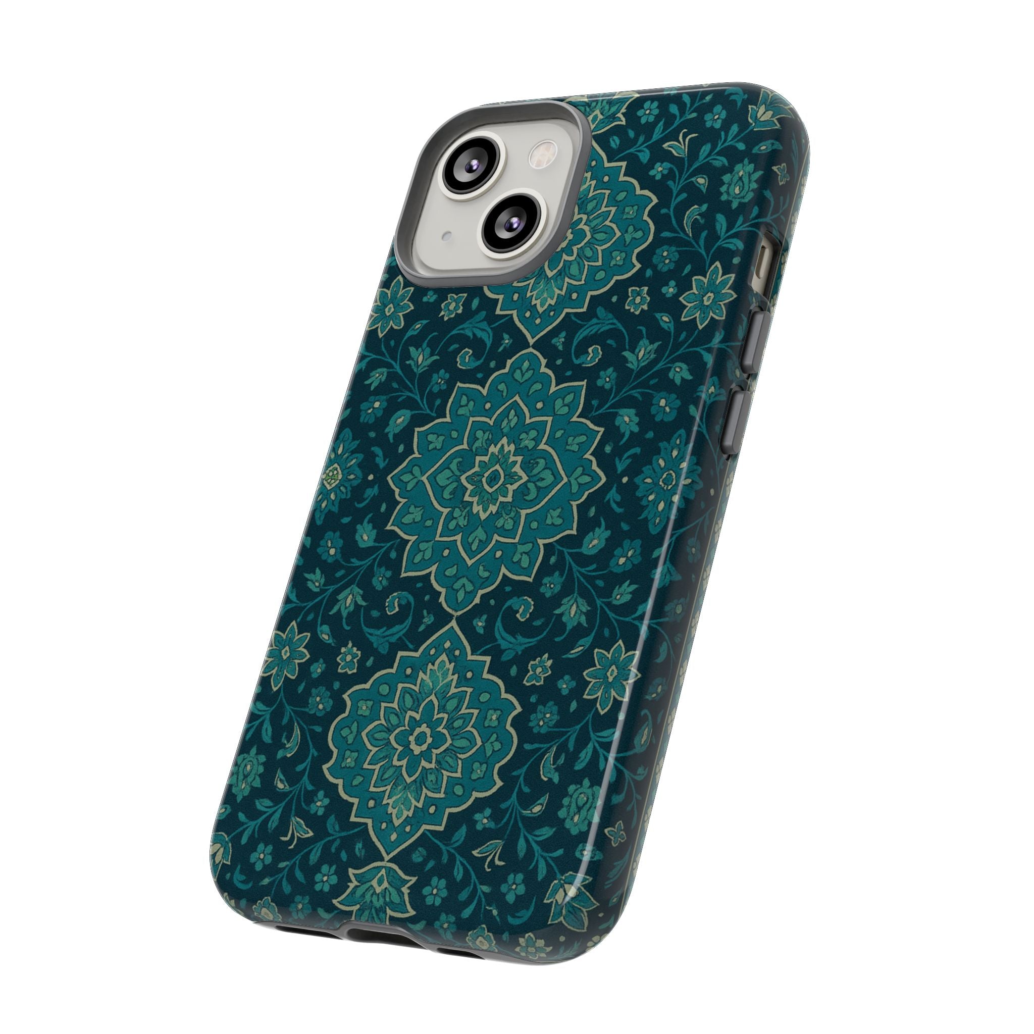 Elegant Floral Phone Case, Tough Cases, Unique Phone Cover, Gift for Her, Phone Accessories, Stylish Protection