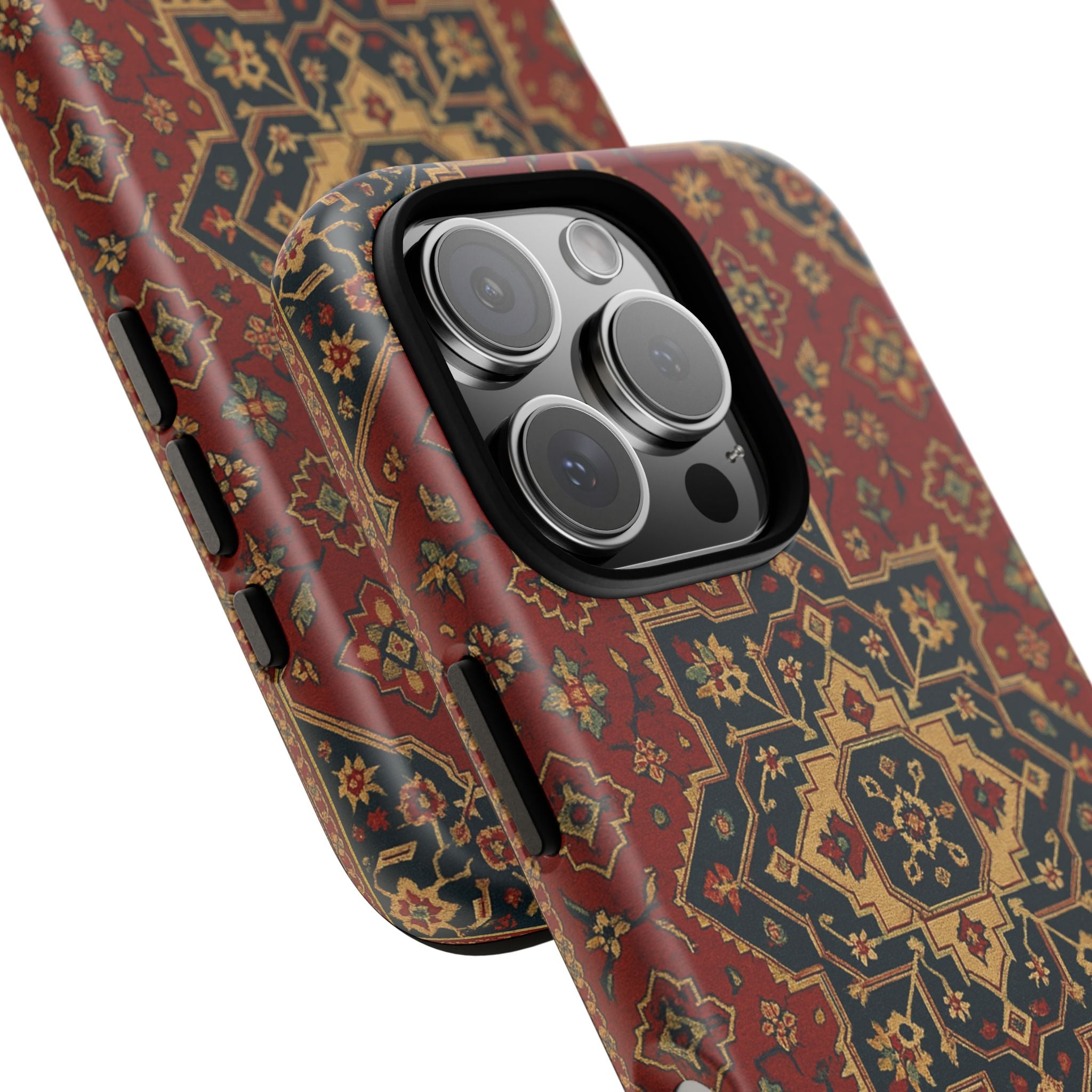 Vintage Rug Phone Case - Tough Cases, Custom Design, Bohemian Aesthetic, Stylish Protection, Unique Gift Ideas
