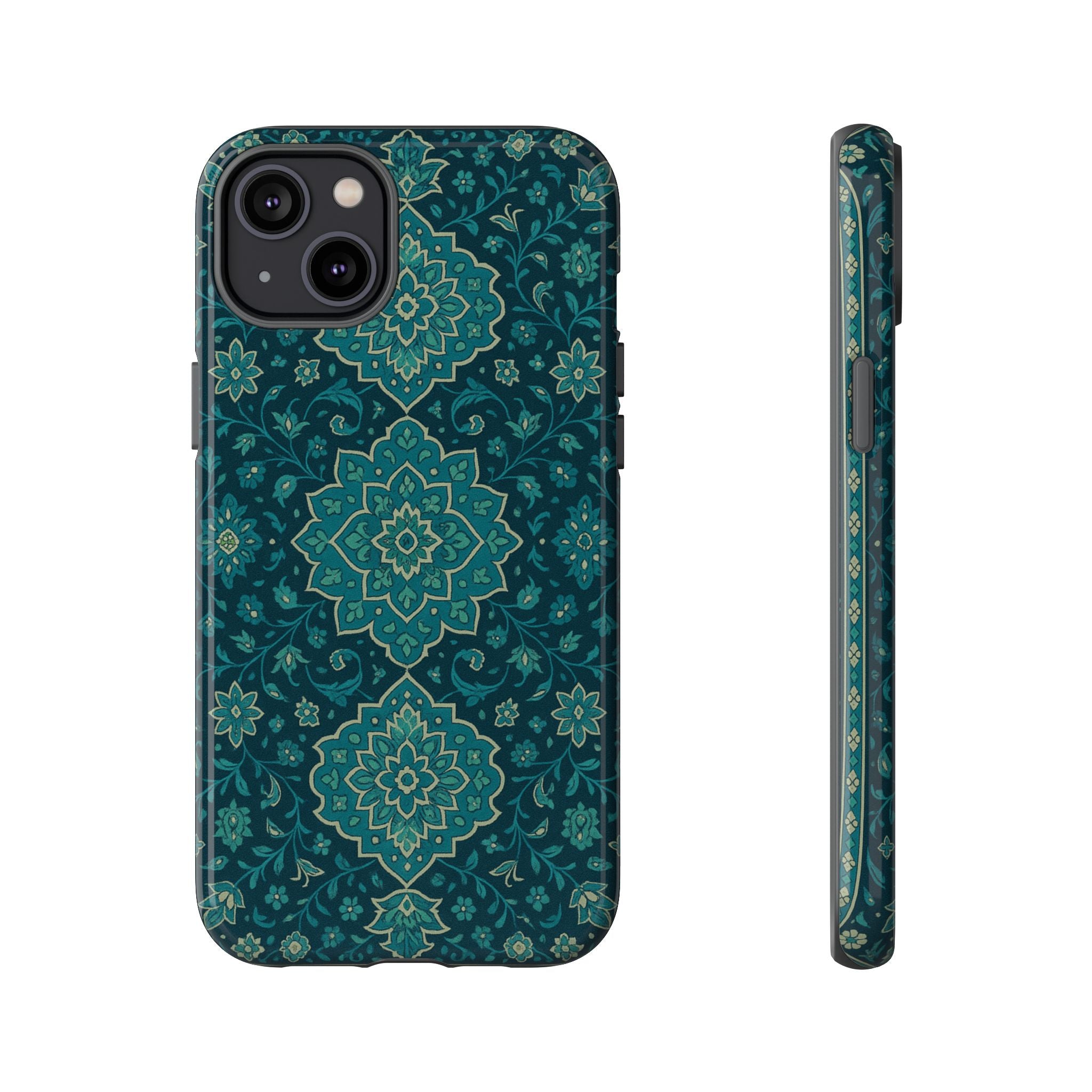 Elegant Floral Phone Case, Tough Cases, Unique Phone Cover, Gift for Her, Phone Accessories, Stylish Protection