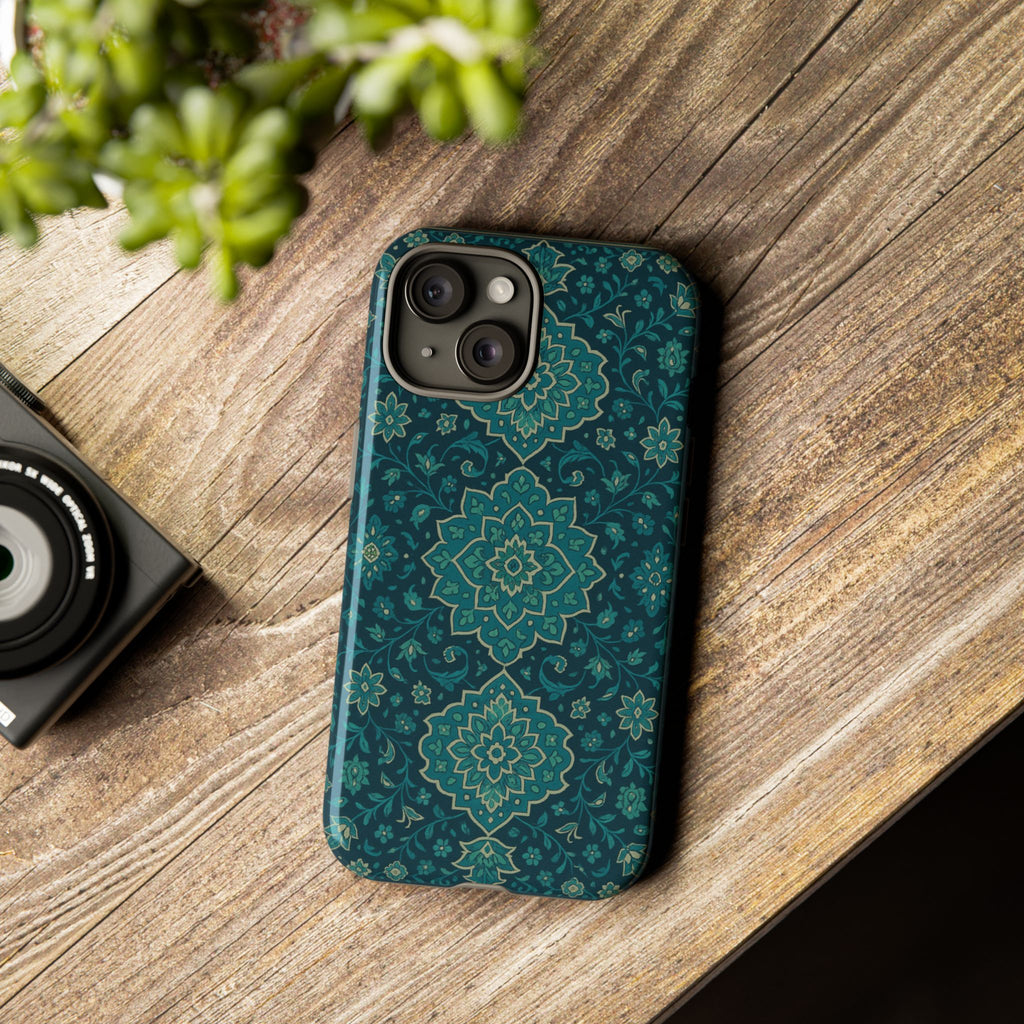 Elegant Floral Phone Case, Tough Cases, Unique Phone Cover, Gift for Her, Phone Accessories, Stylish Protection