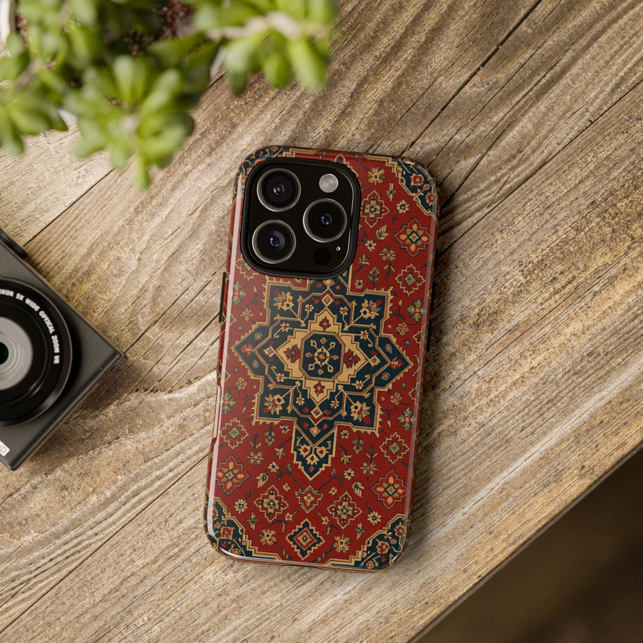 Vintage Rug Phone Case - Tough Cases, Custom Design, Bohemian Aesthetic, Stylish Protection, Unique Gift Ideas