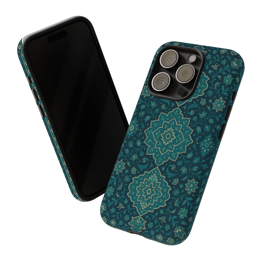 Elegant Floral Phone Case, Tough Cases, Unique Phone Cover, Gift for Her, Phone Accessories, Stylish Protection