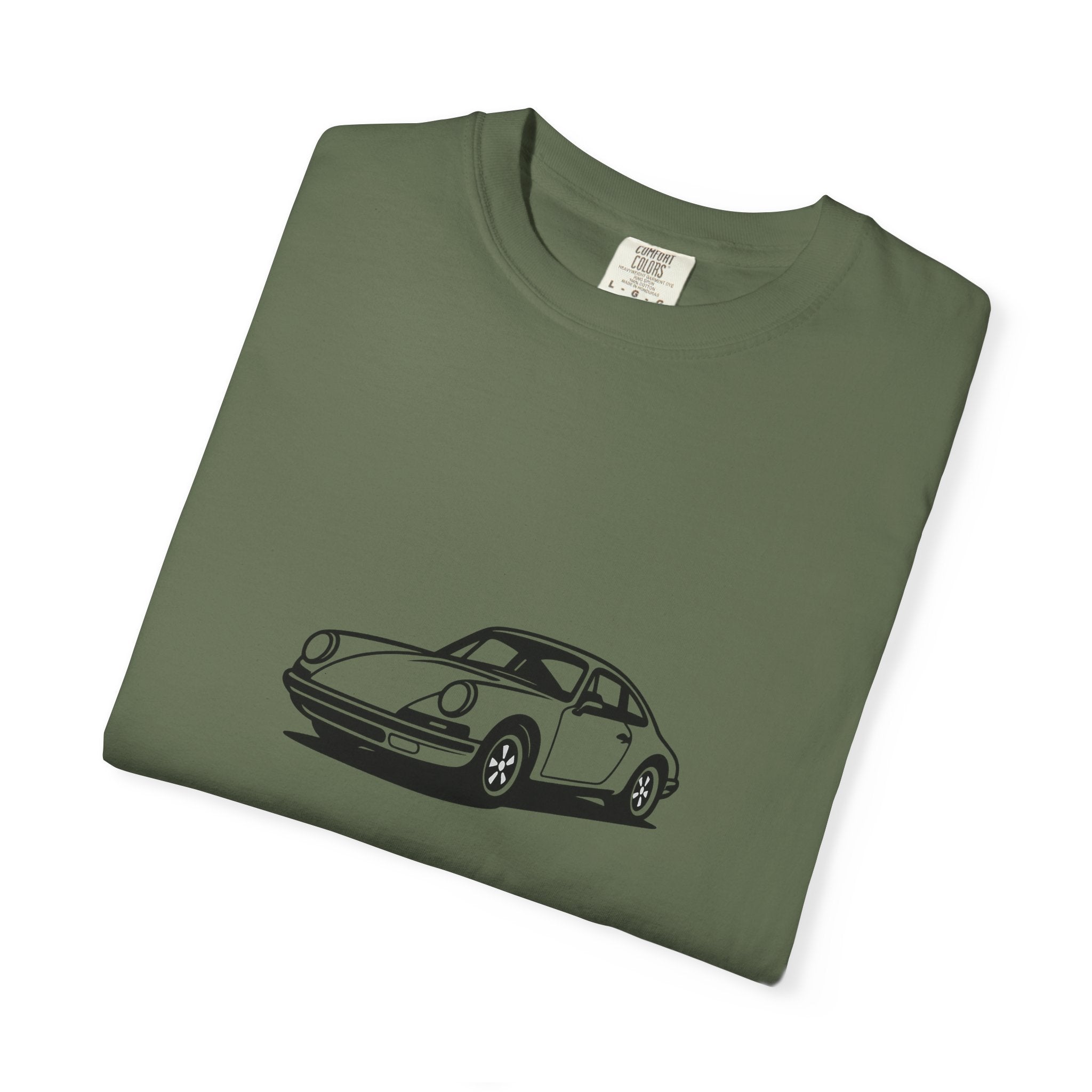 Classic Car T-Shirt, Unisex Vintage Tee, Automotive Gift, Nostalgic Apparel, Gearhead Fashion, Car Enthusiast Outfit, Black Car