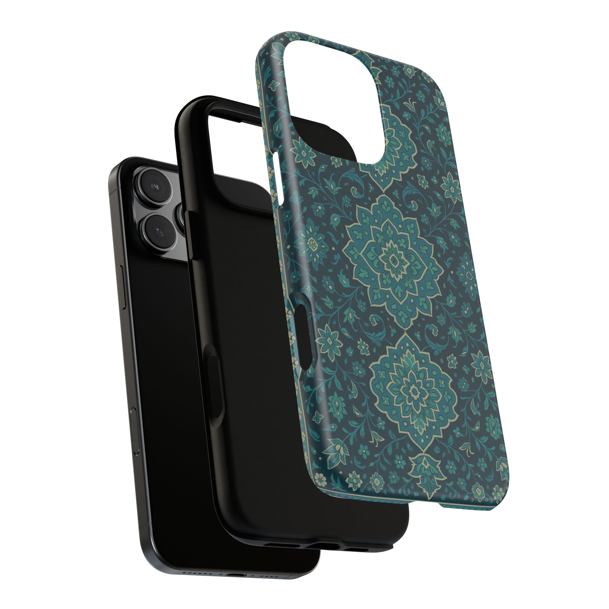 Elegant Floral Phone Case, Tough Cases, Unique Phone Cover, Gift for Her, Phone Accessories, Stylish Protection