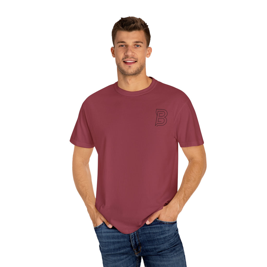 BORRENN Logo Tee, Stylish Unisex Garment-Dyed Tee - Perfect for Casual Outings, Gifts, Summer Wear, Street Style, and Everyday Comfort