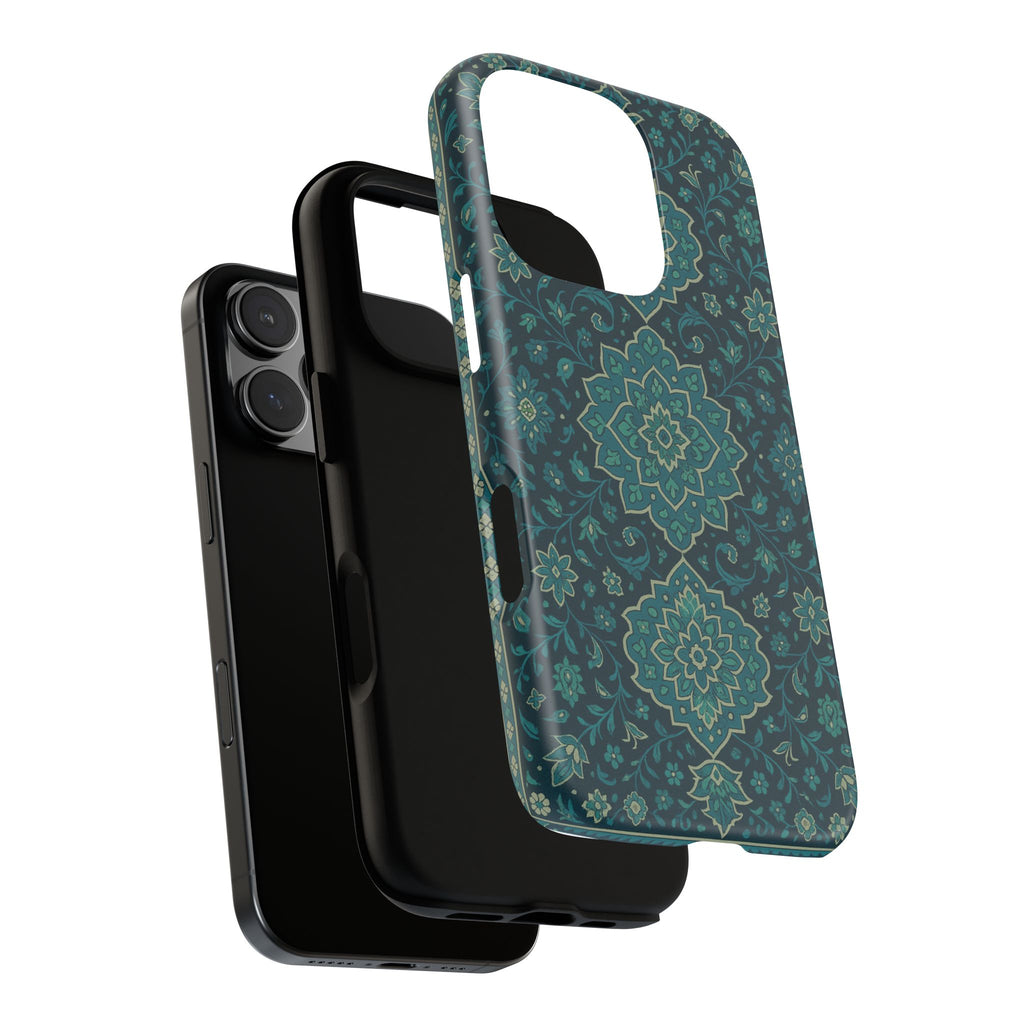 Elegant Floral Phone Case, Tough Cases, Unique Phone Cover, Gift for Her, Phone Accessories, Stylish Protection