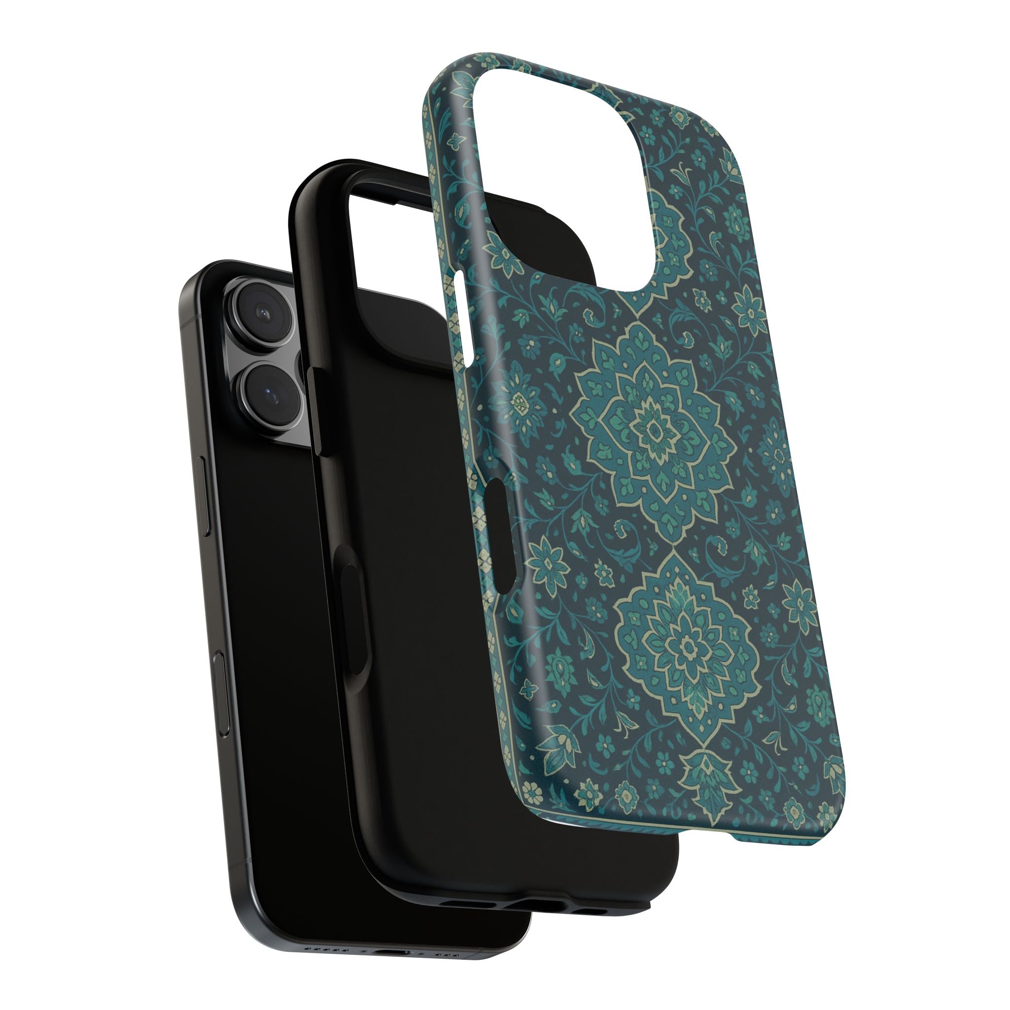 Elegant Floral Phone Case, Tough Cases, Unique Phone Cover, Gift for Her, Phone Accessories, Stylish Protection