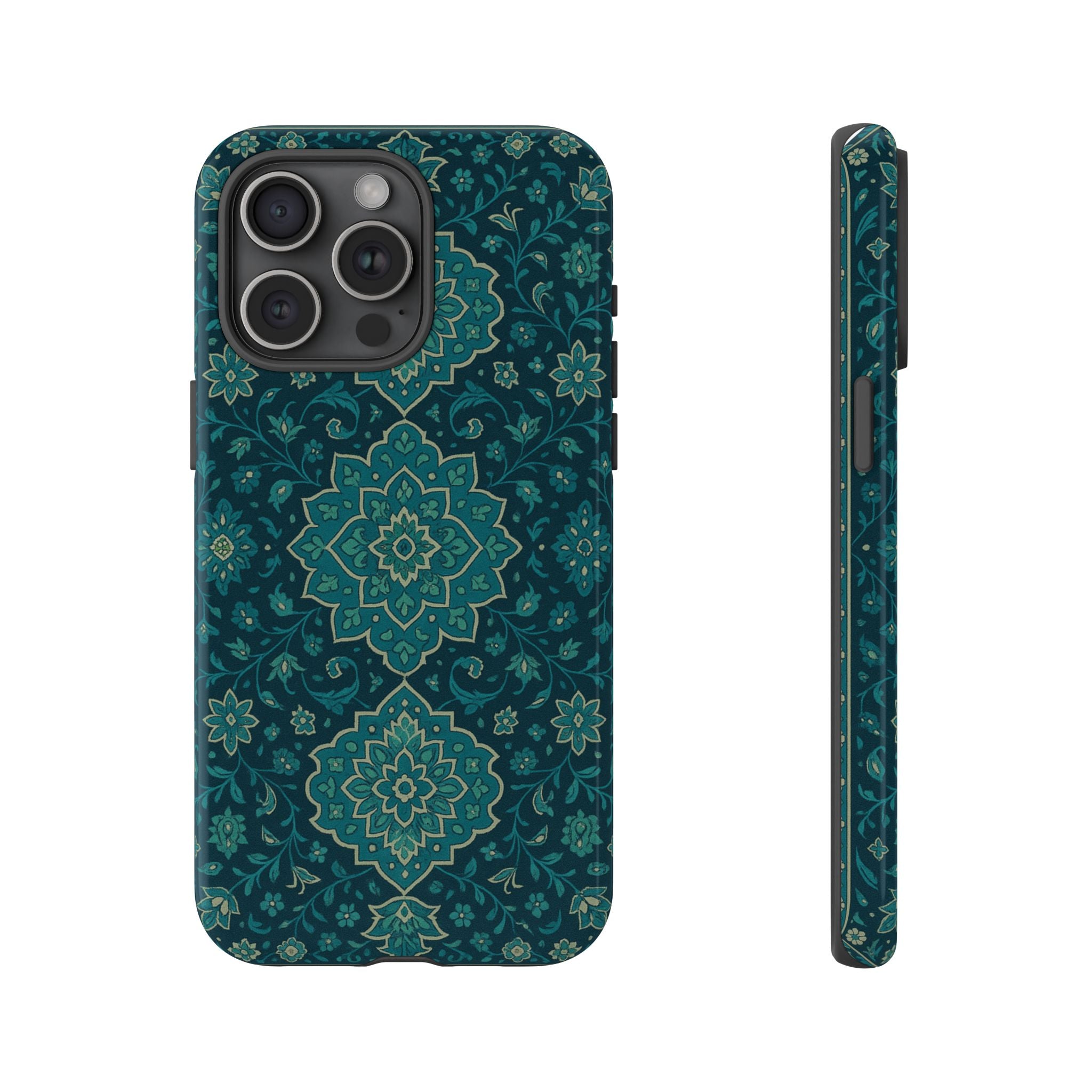 Elegant Floral Phone Case, Tough Cases, Unique Phone Cover, Gift for Her, Phone Accessories, Stylish Protection